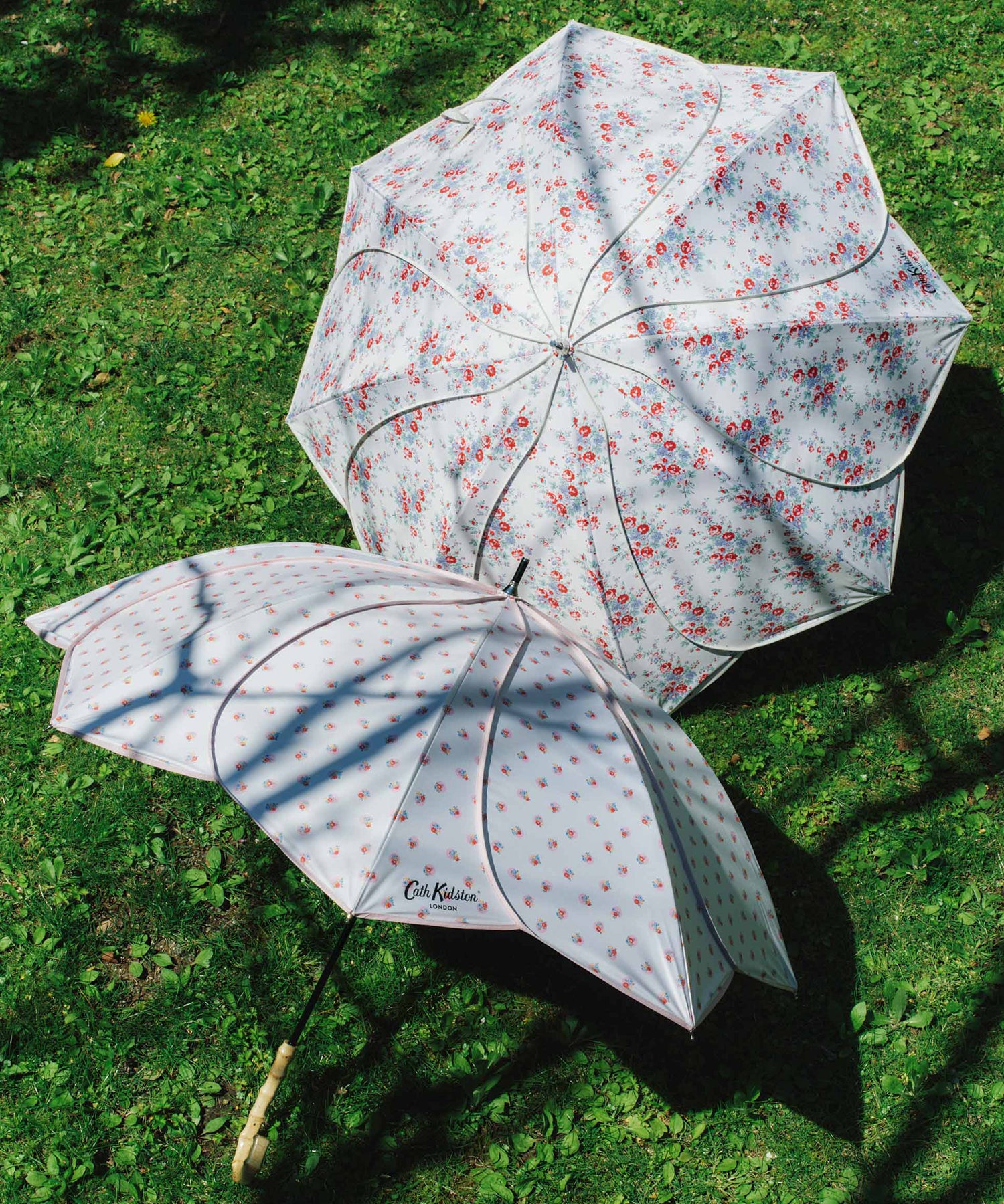 ショート傘 バンブーハンドル