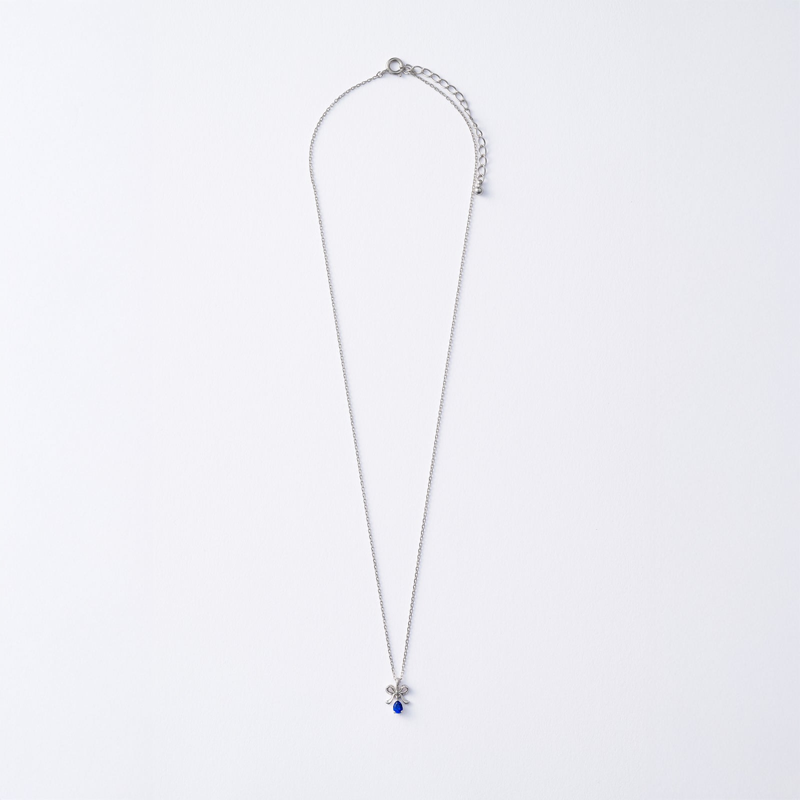 SLV925 ネックレス Ribbon Bow