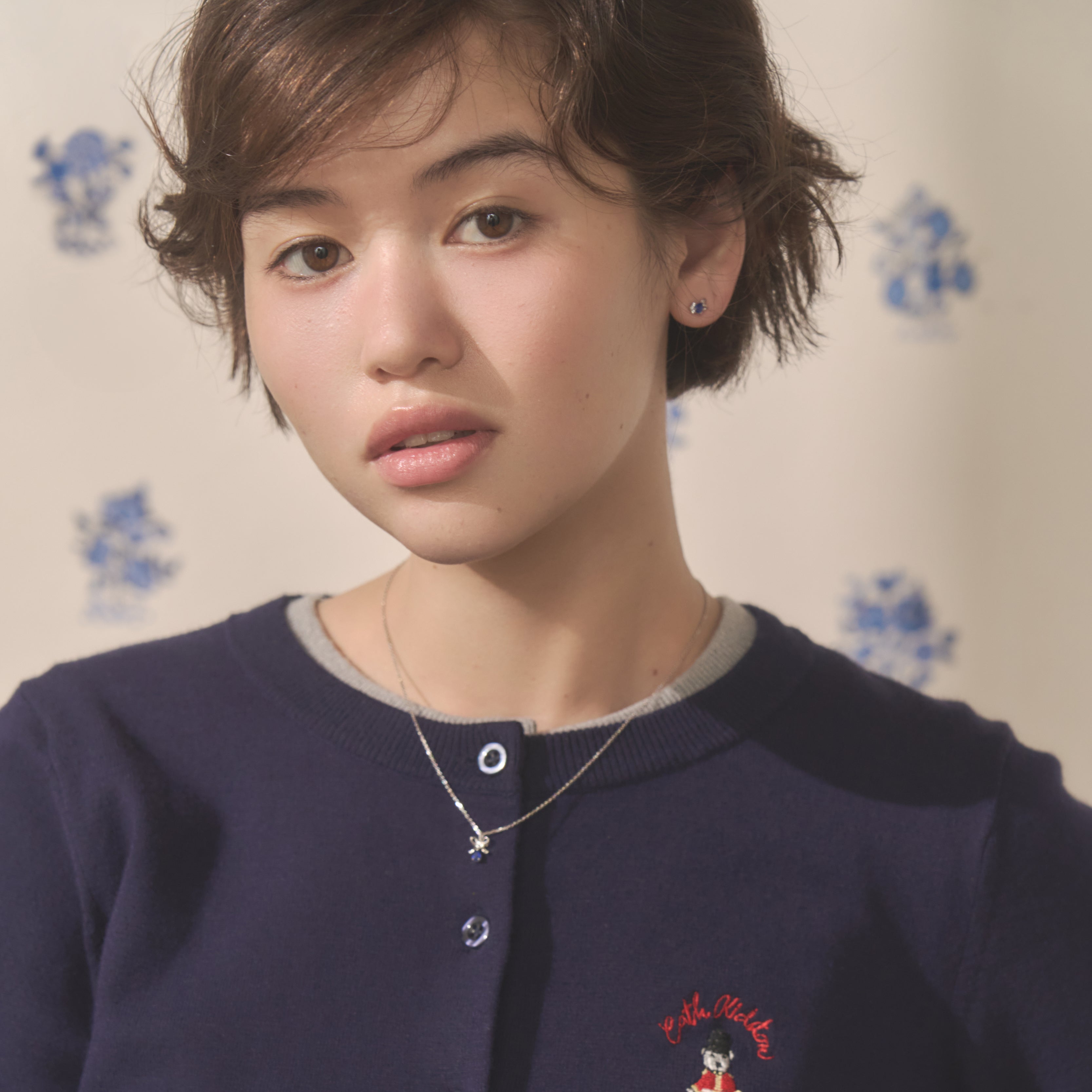 SLV925 ネックレス Ribbon Bow