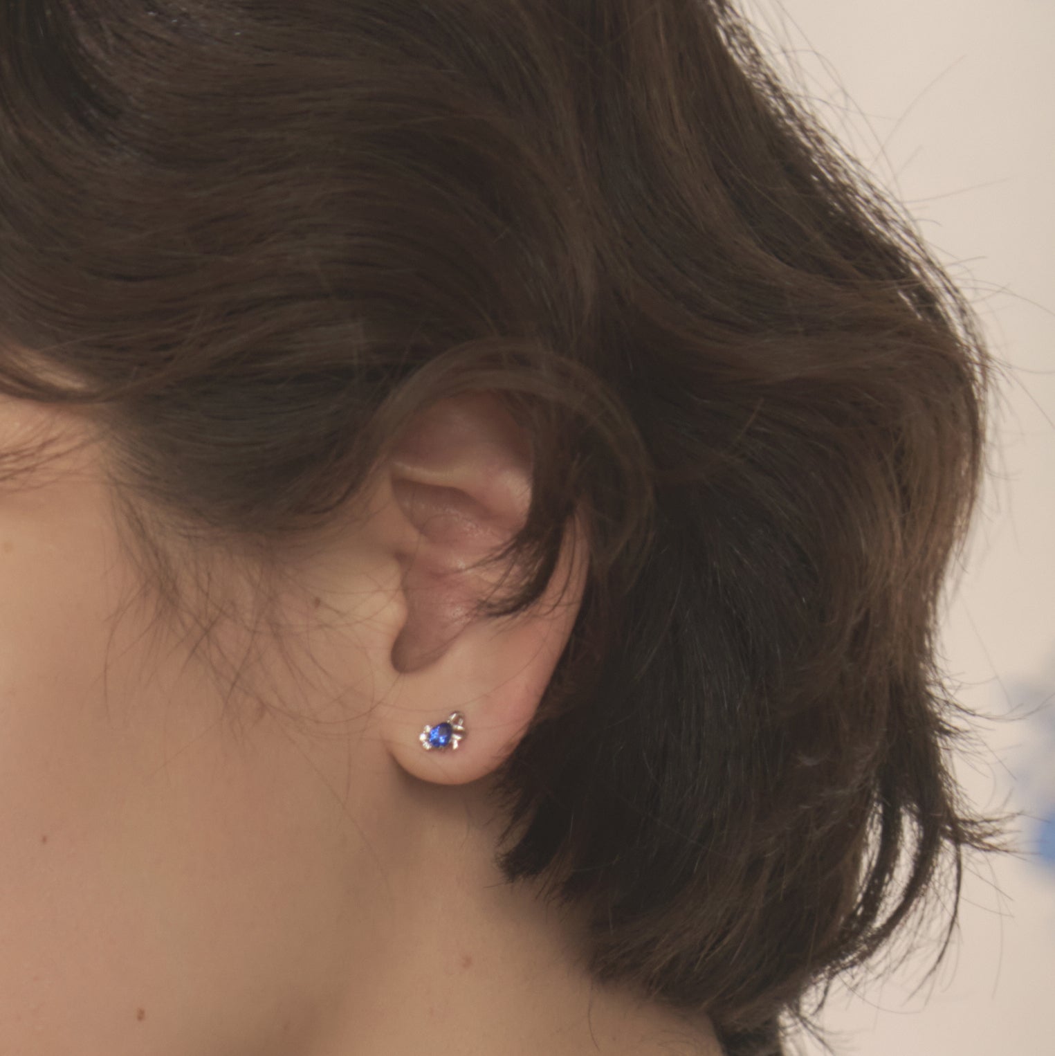 SLV925 ピアス Ribbon Bow