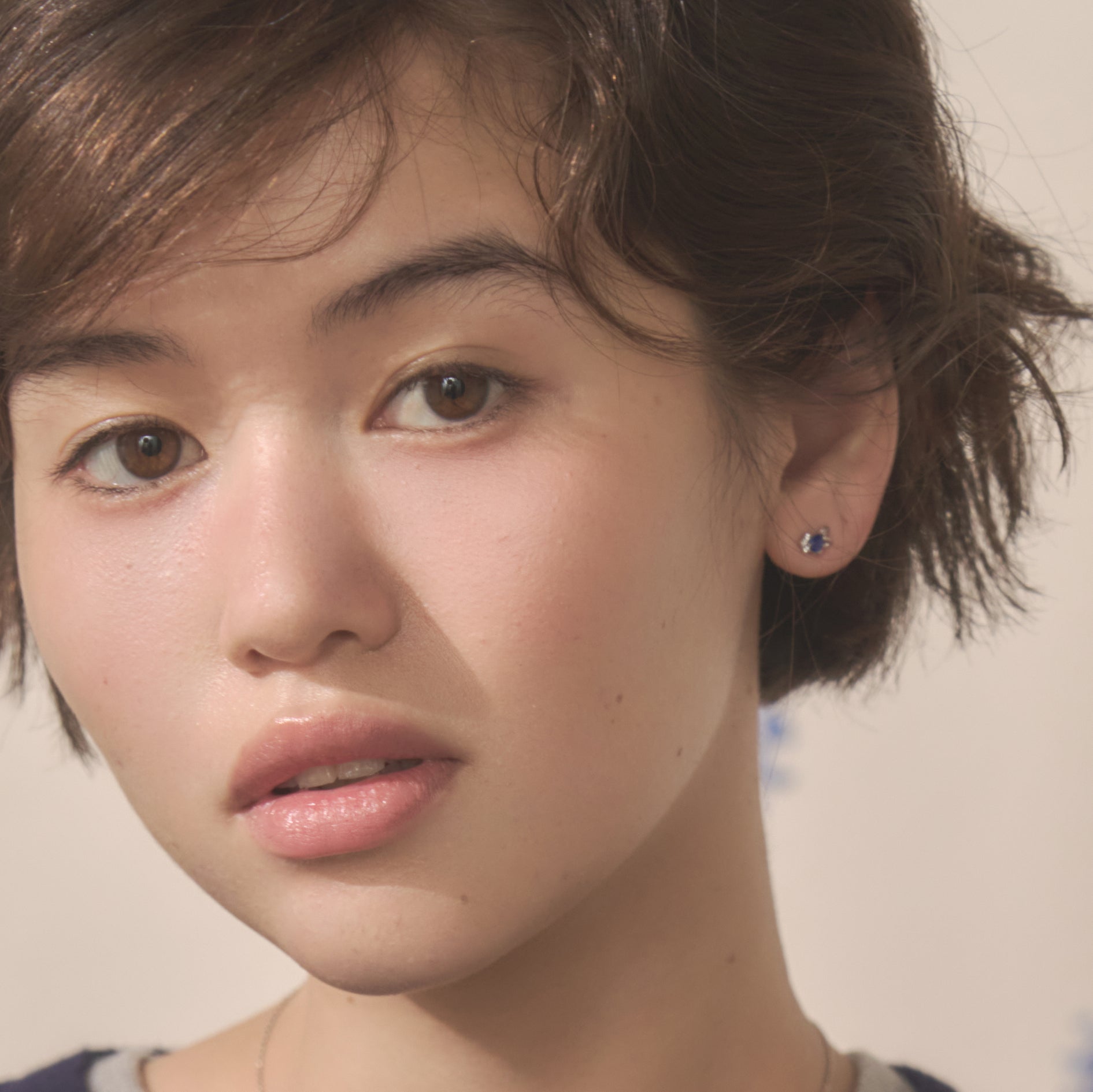 SLV925 ピアス Ribbon Bow