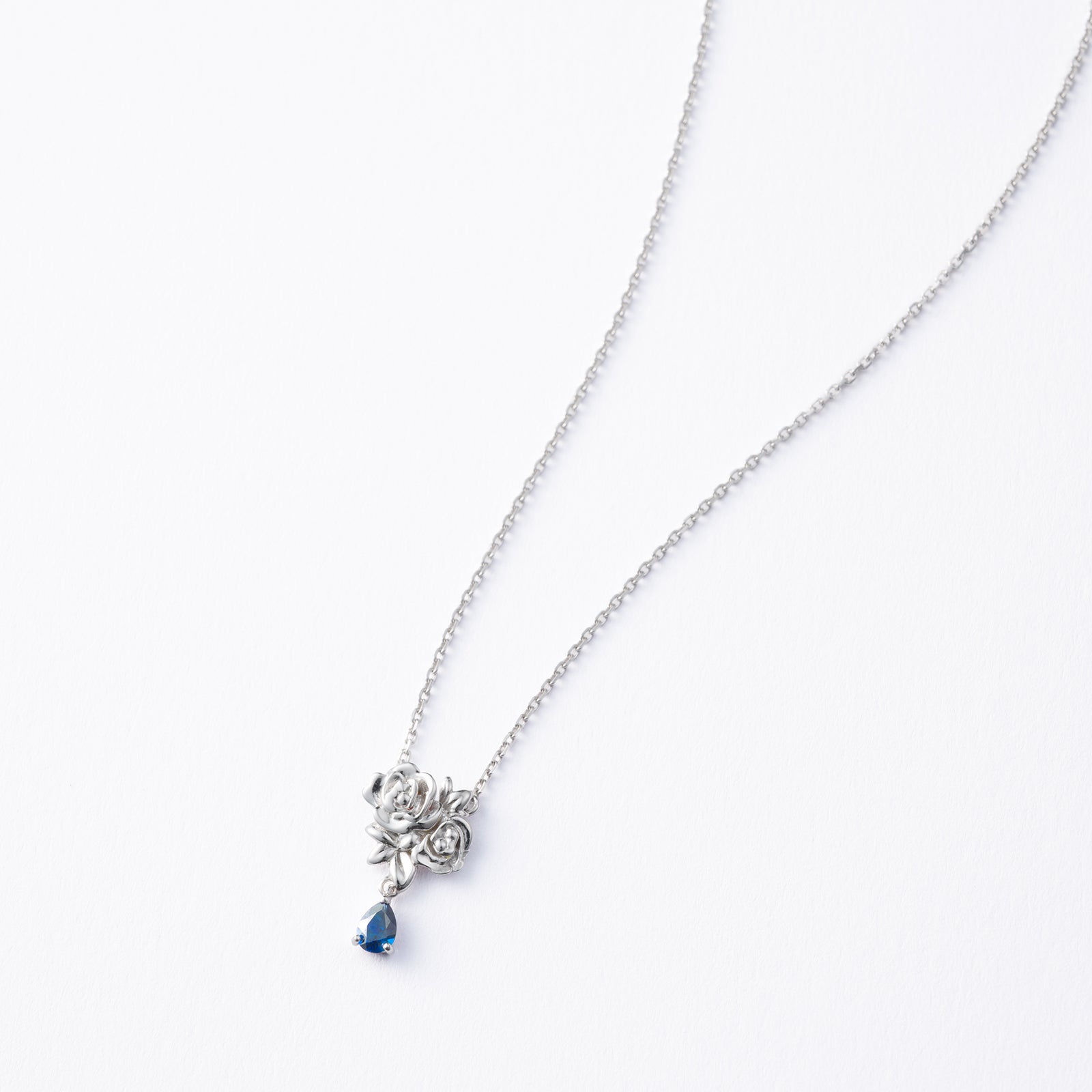 SLV925 ネックレス Bows&Rose