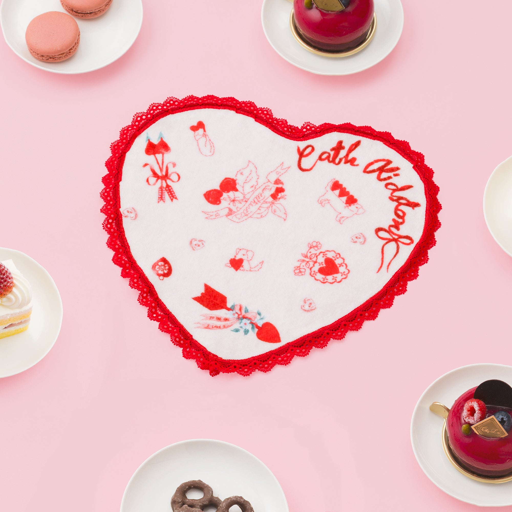 ハートタオルハンカチ | Cath Kidston 日本公式オンラインストア