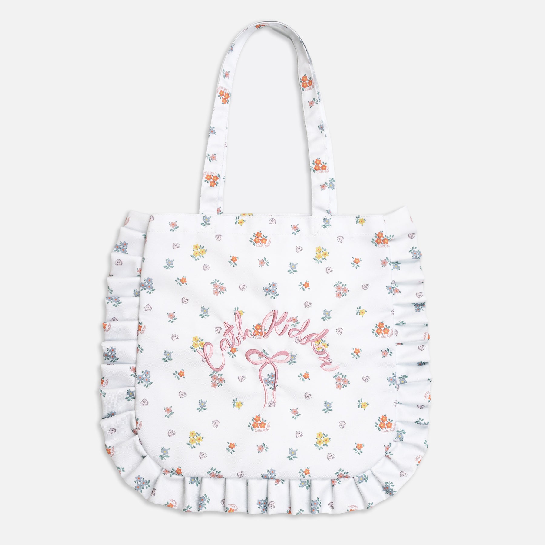 フリルトートバッグ