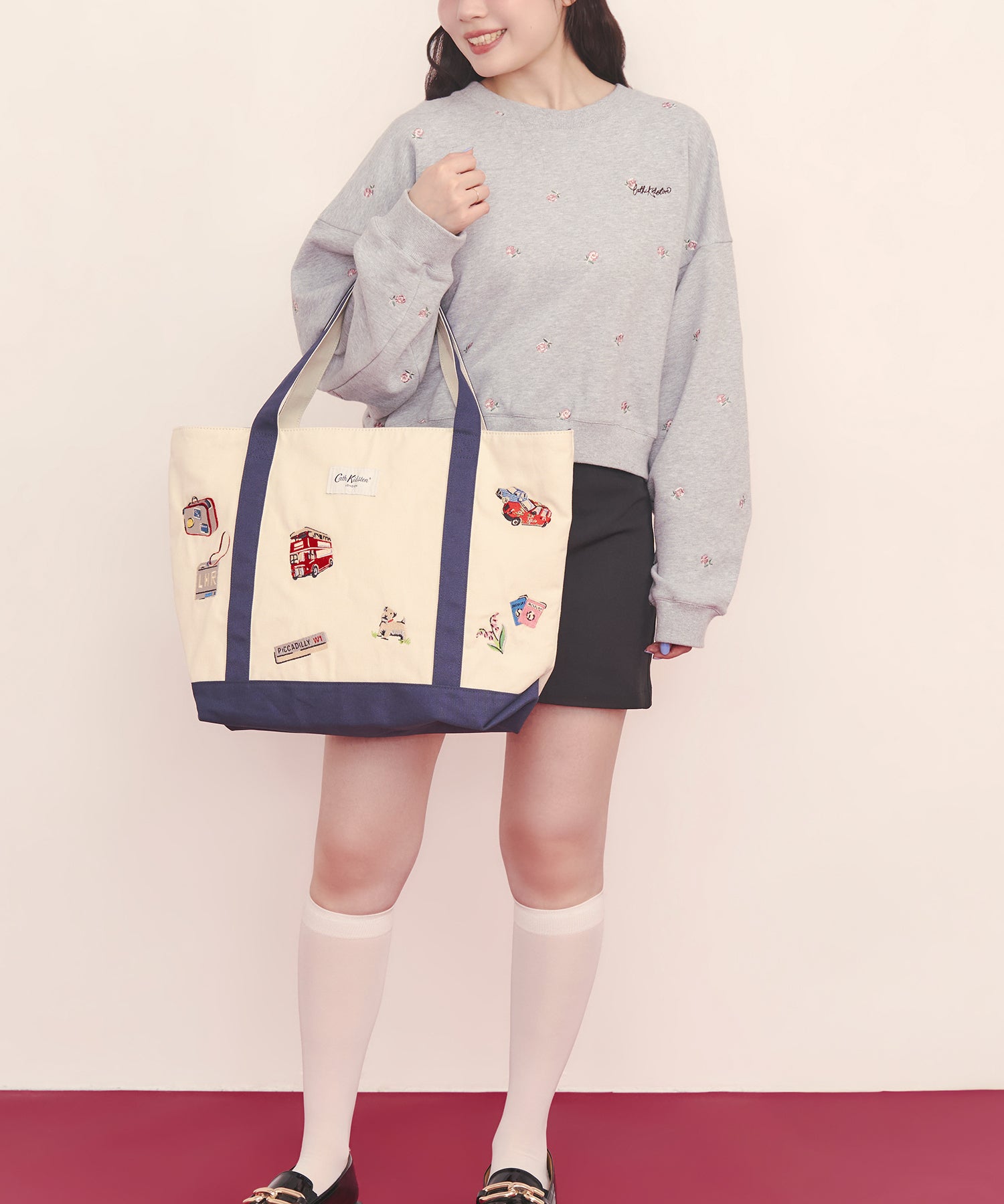 トラベルトートバッグL