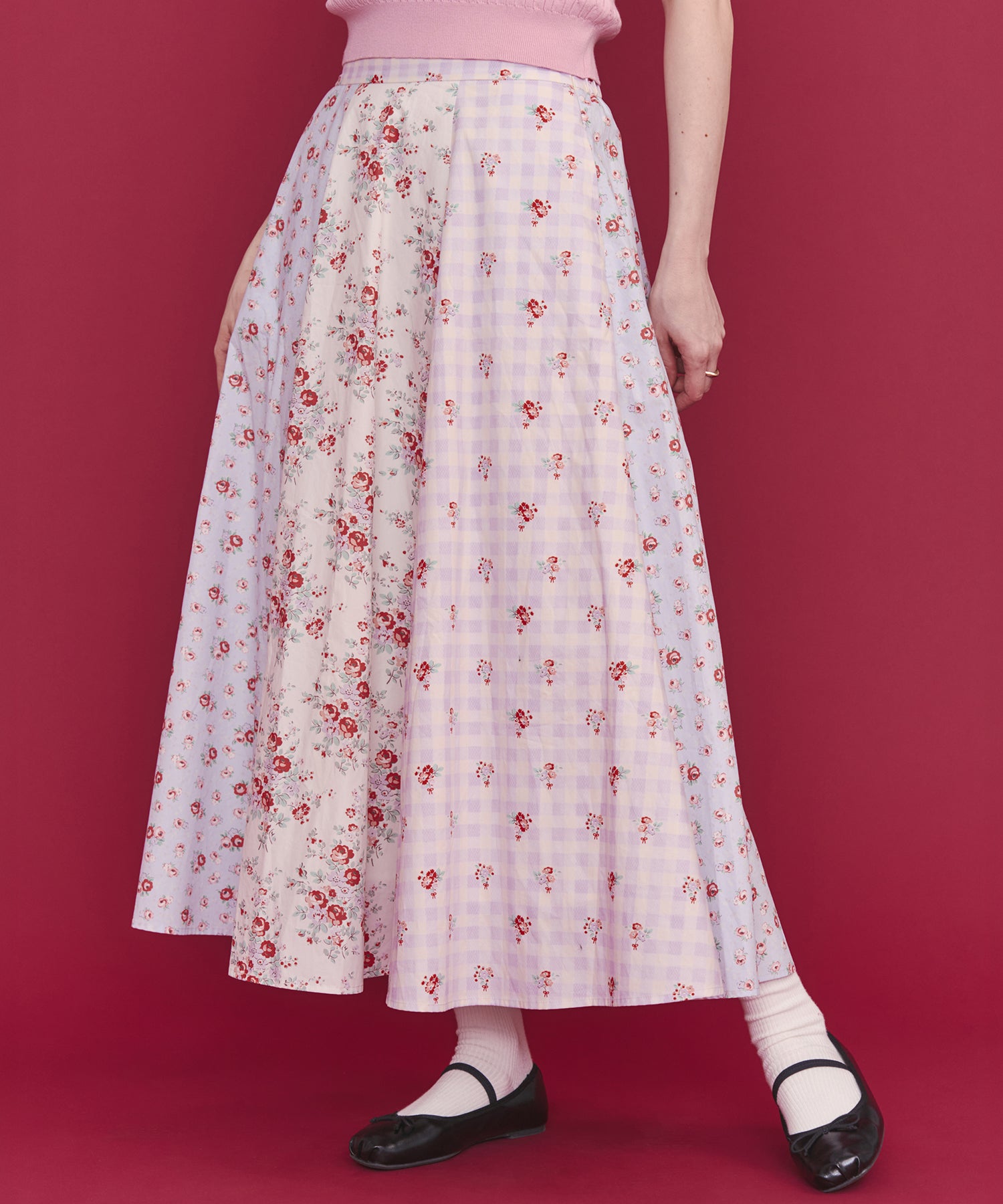 ボリュームフレアスカート