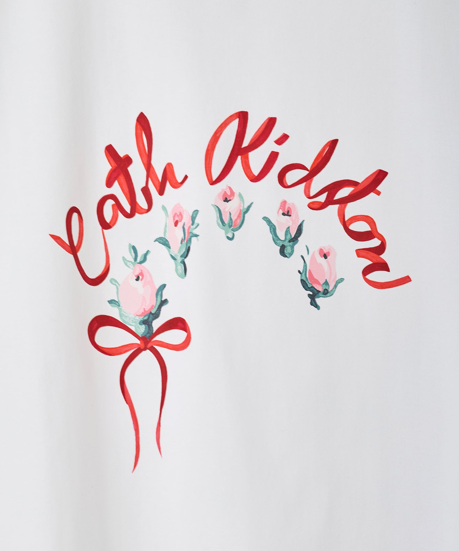 ベーシックTシャツ Ribbon Floral