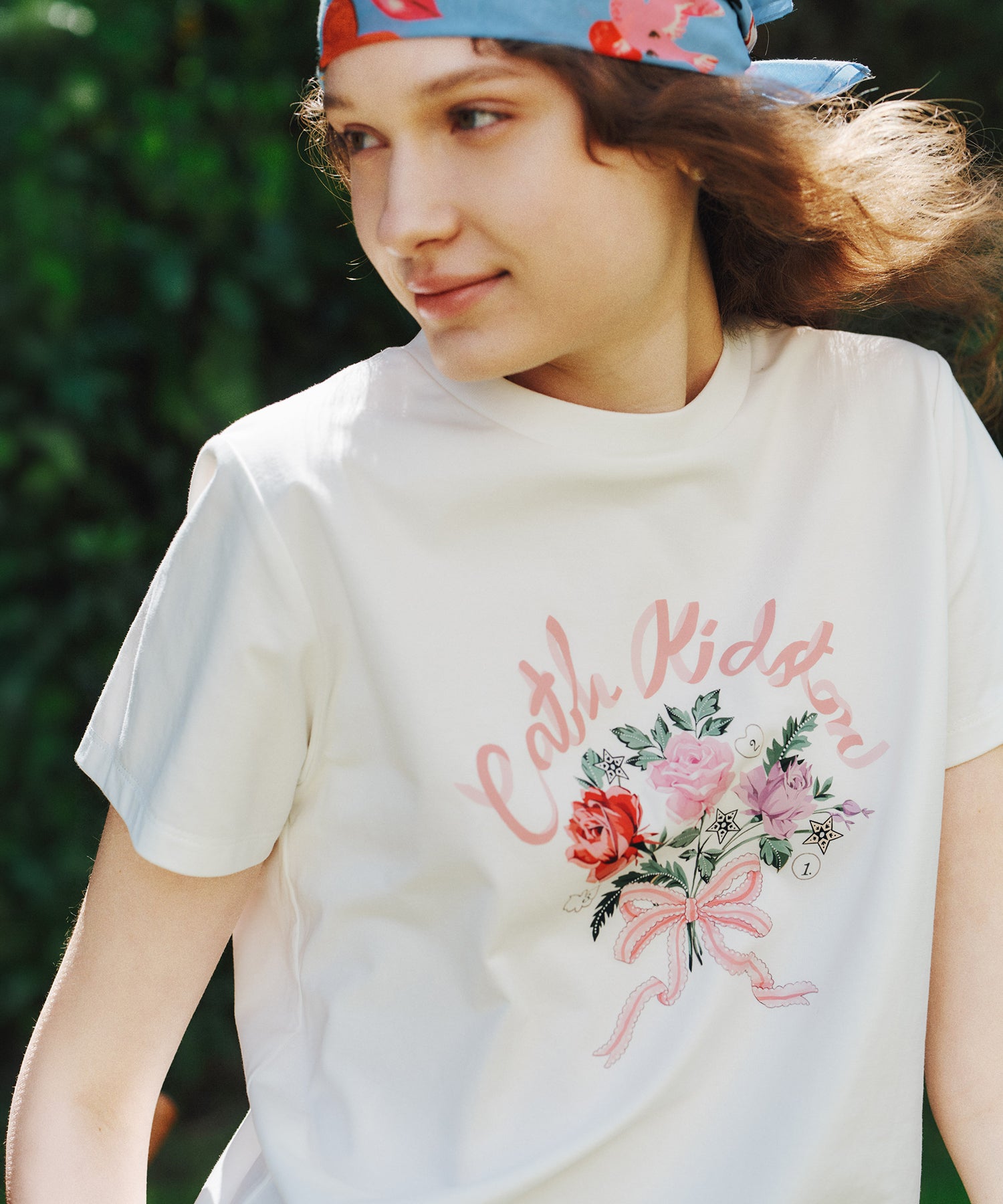 ベーシックTシャツ Rose Bunch