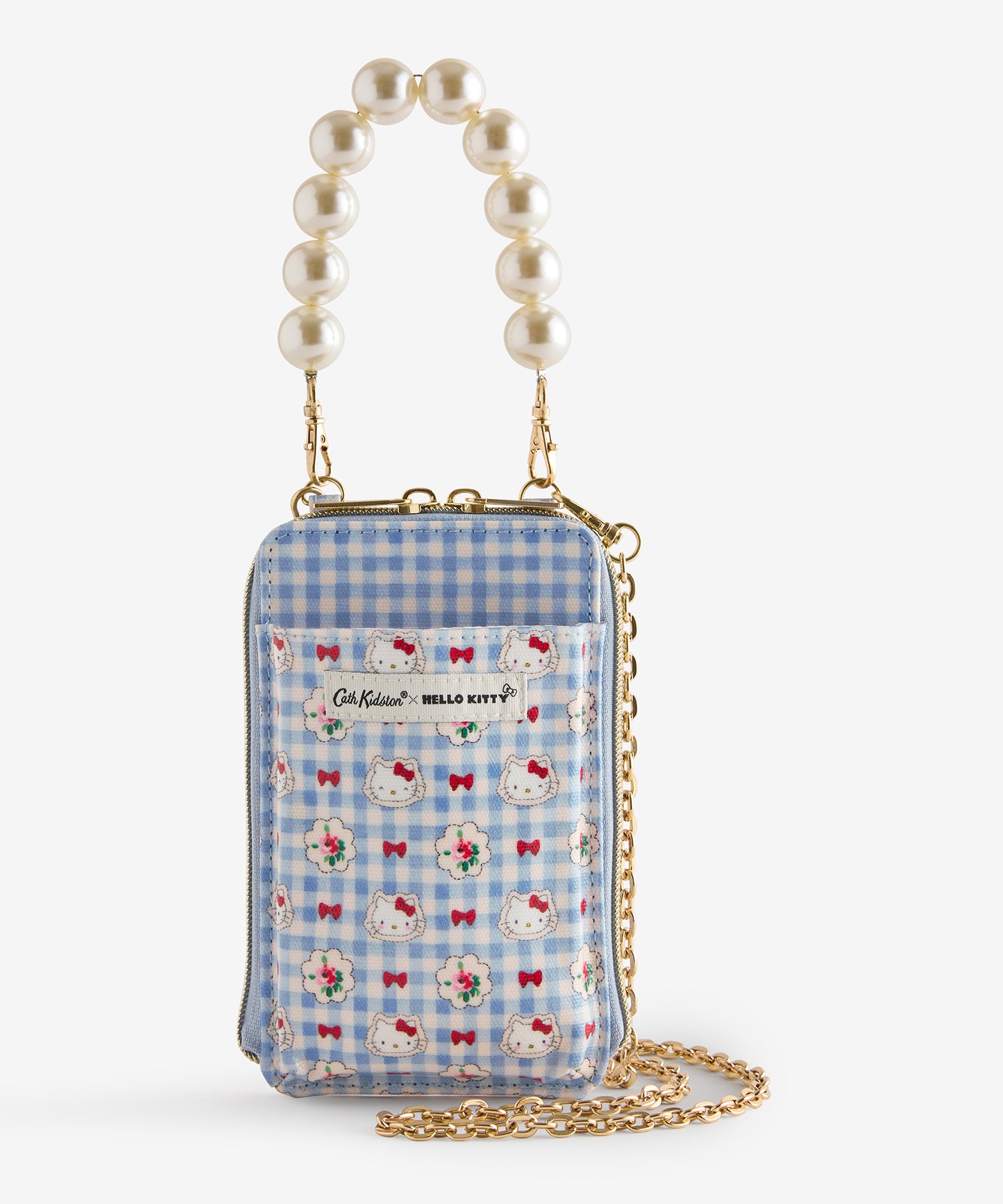 Cath Kidston × Hello Kitty マルチショルダーパース Gingham Provence