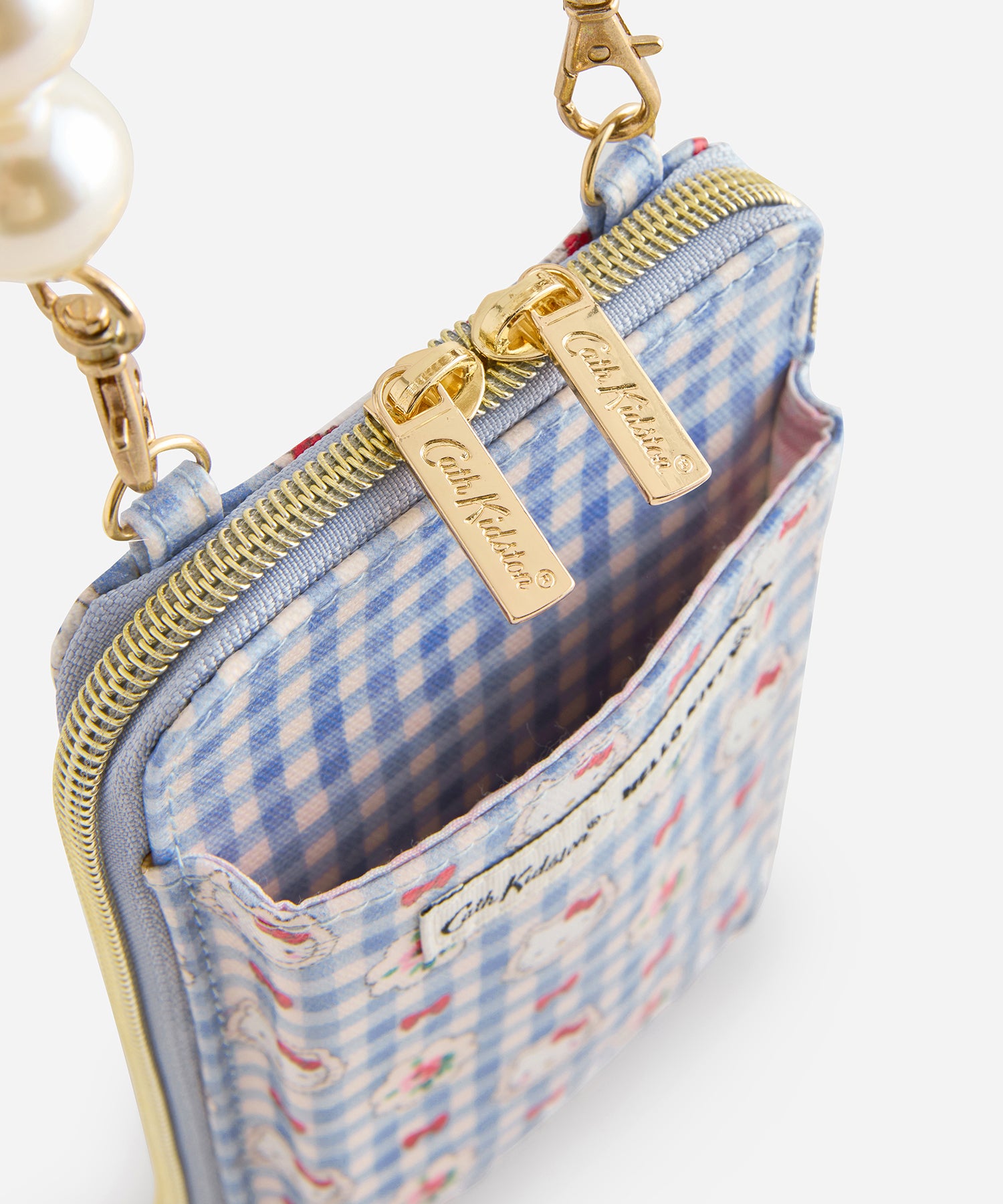 Cath Kidston × Hello Kitty マルチショルダーパース Gingham Provence