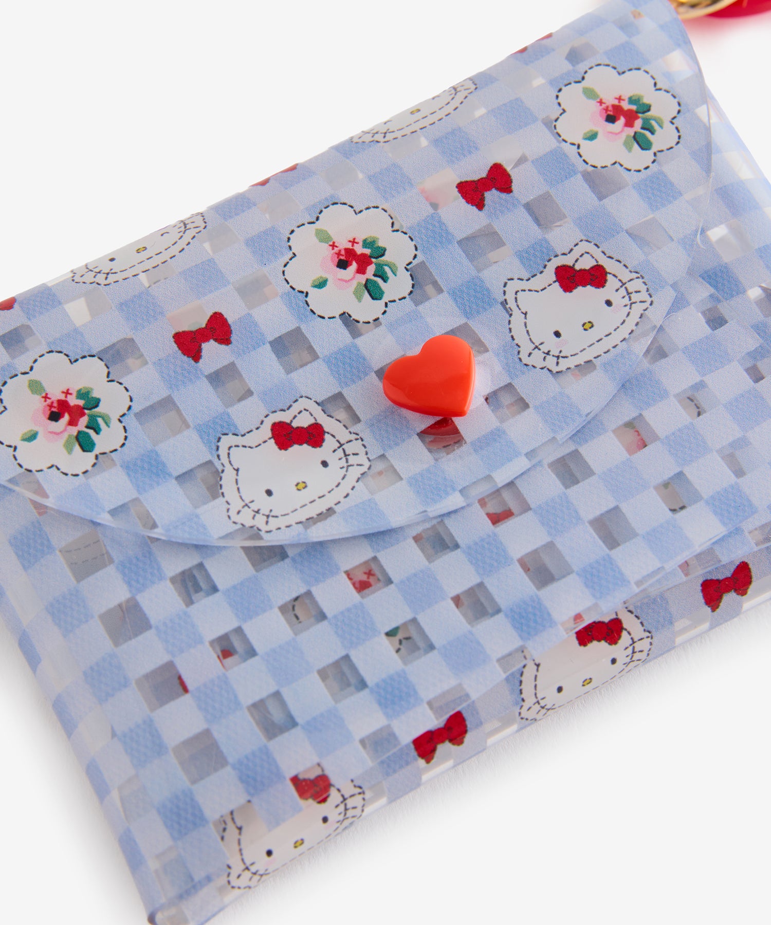 Cath Kidston × Hello Kitty クリアポーチチャーム Gingham Provence