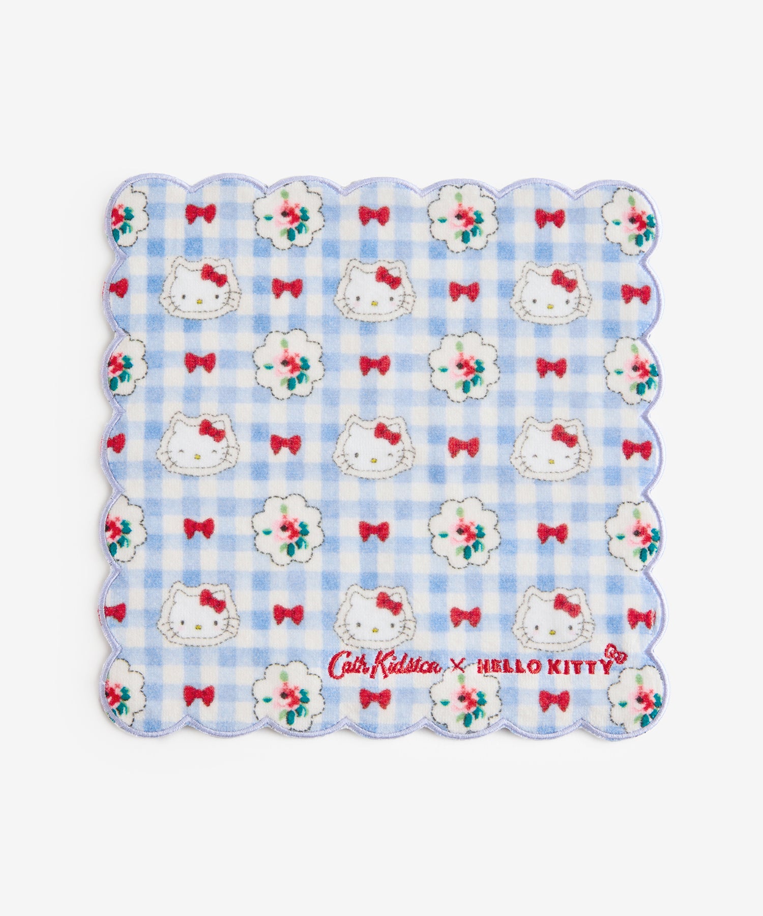 Cath Kidston × Hello Kitty スカラップタオルハンカチ