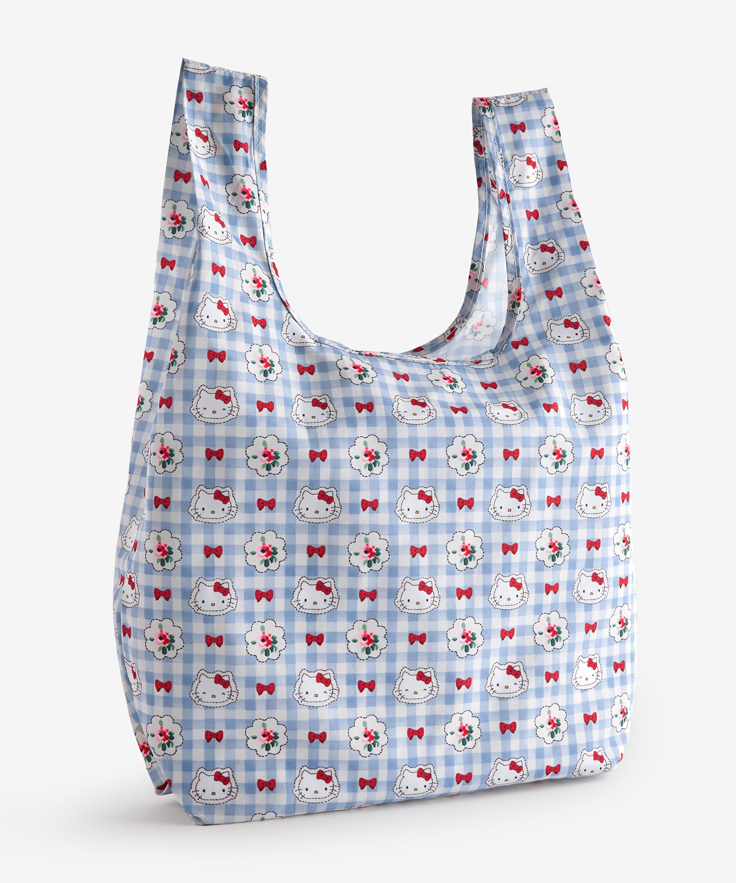 Cath Kidston × Hello Kitty エコバッグinフェイスポーチ Gingham Provence