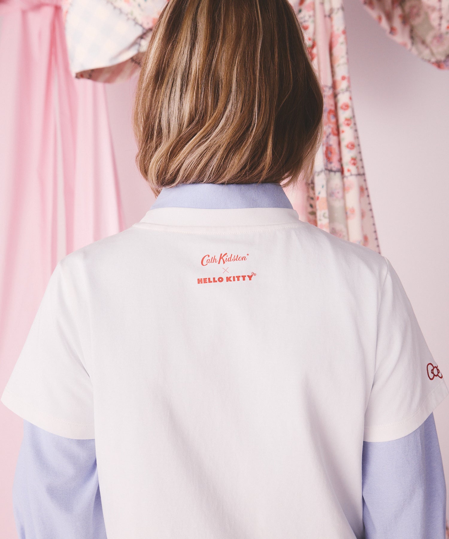 Cath Kidston × Hello Kitty ベーシックTシャツ