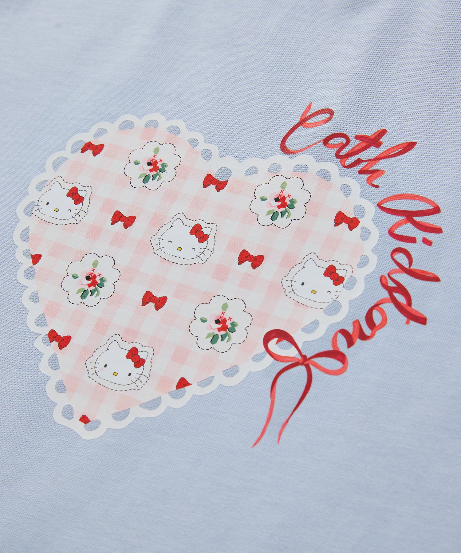 Cath Kidston × Hello Kitty ベーシックTシャツ