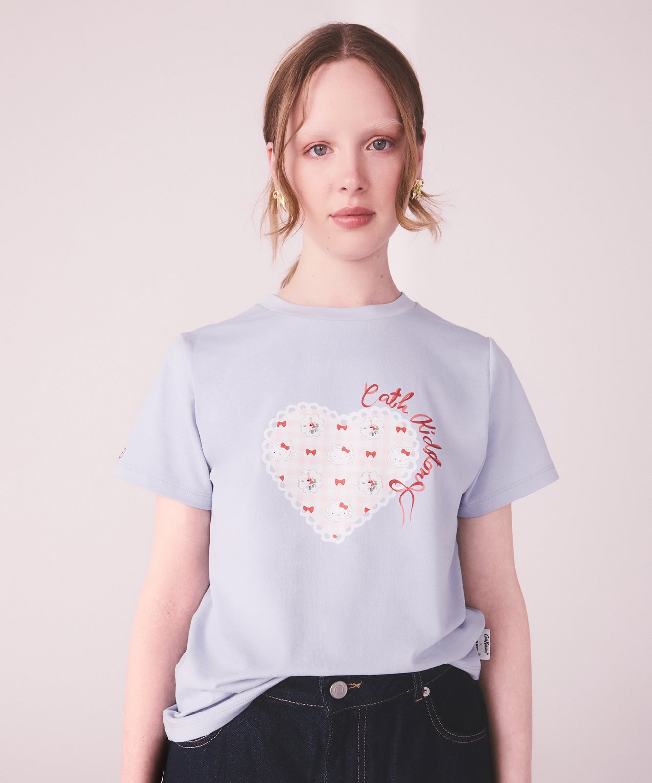Cath Kidston × Hello Kitty ベーシックTシャツ