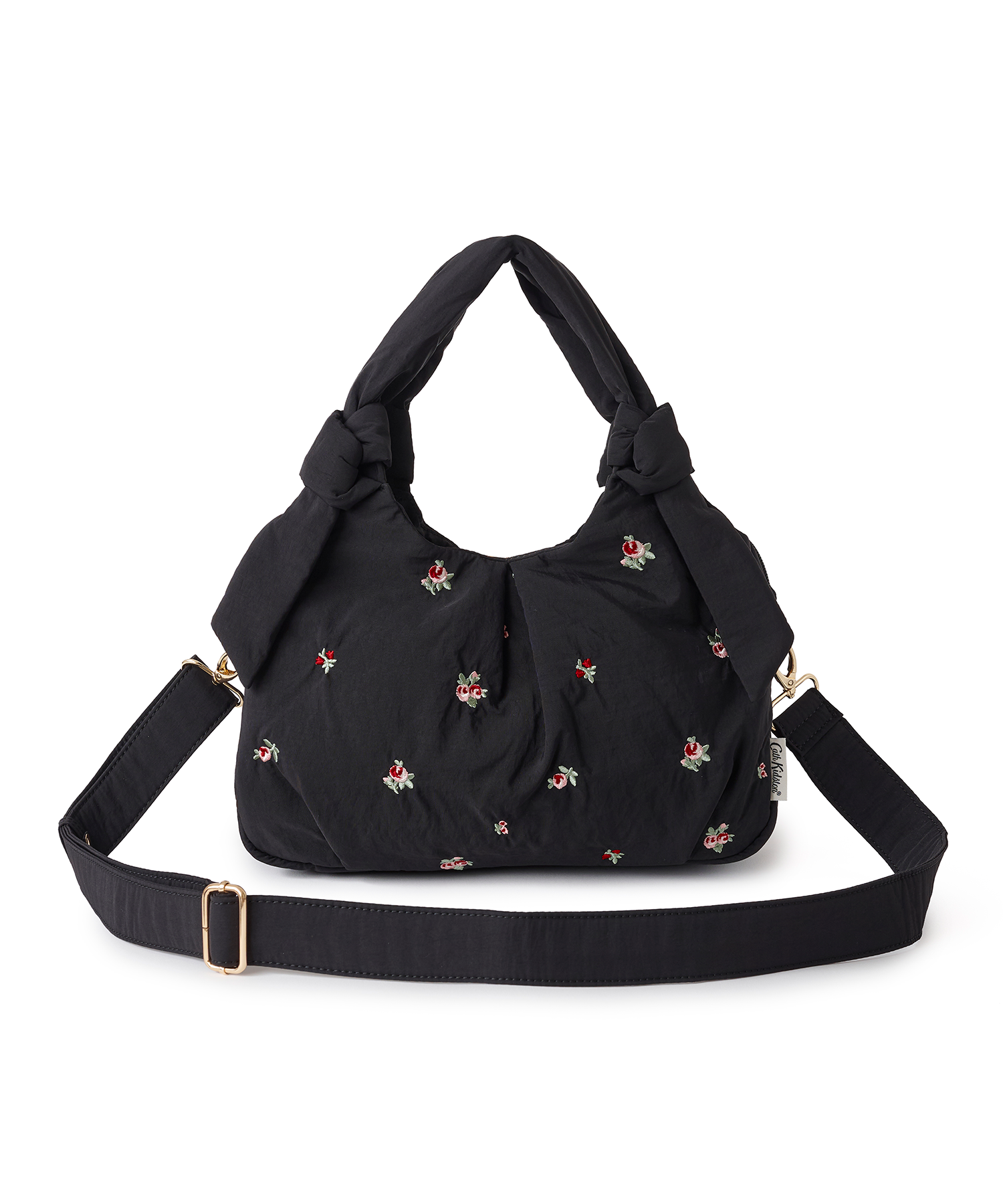 リボンハンドルエンブロイダリーバッグ Floral Garden Embroidery