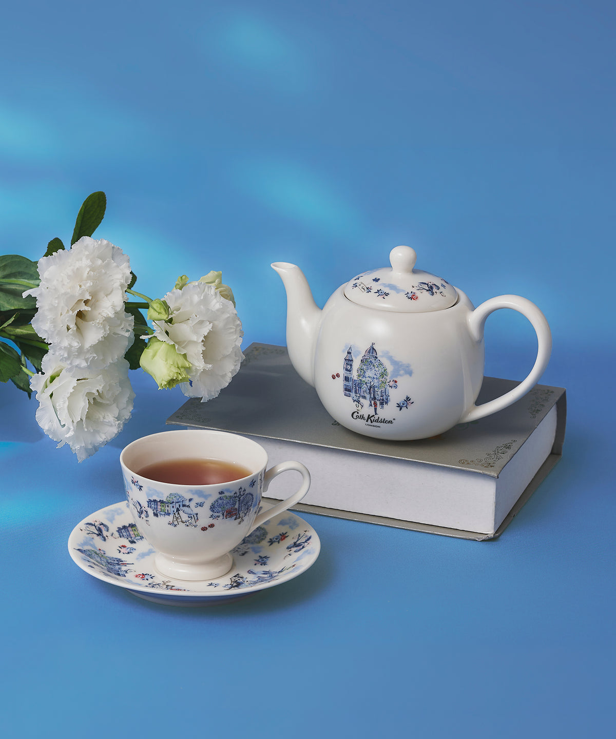 ティーポット London Toile