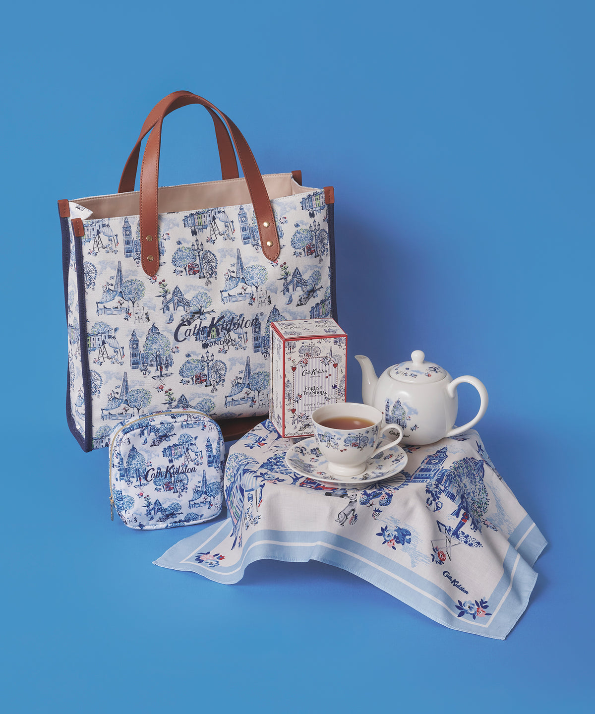 ティーポット London Toile