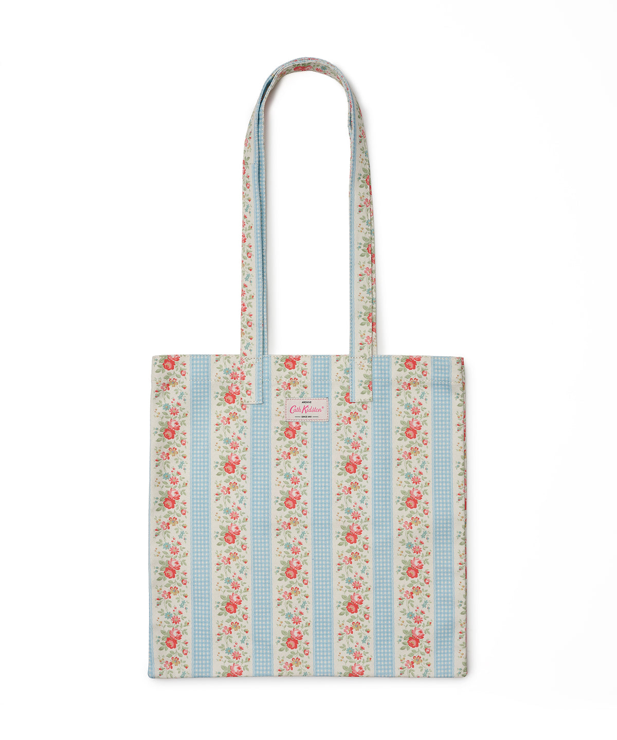 Floral Gingham Blue
