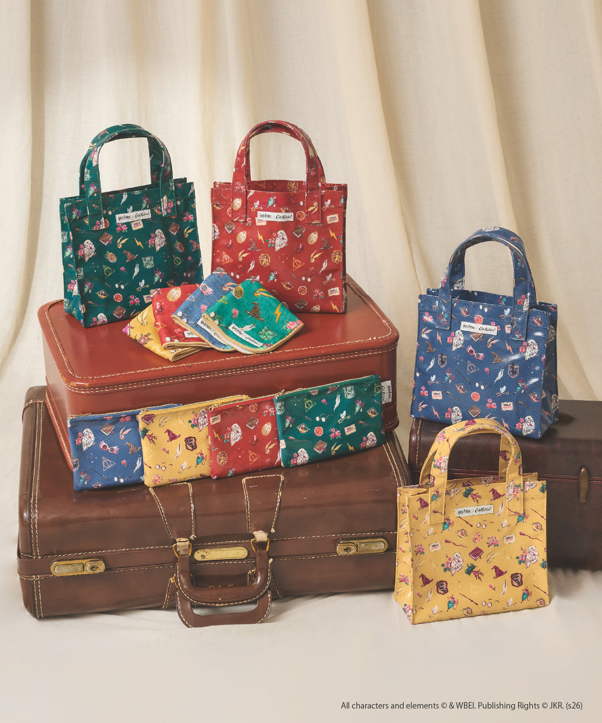 Harry Potter×Cath Kidston スモールコーティングバッグ Harry Potter Icons