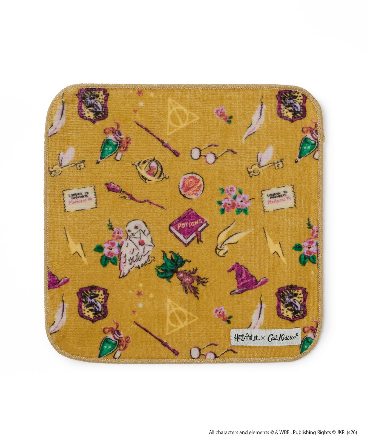 Harry Potter×Cath Kidstonタオルハンカチ Harry Potter Icons