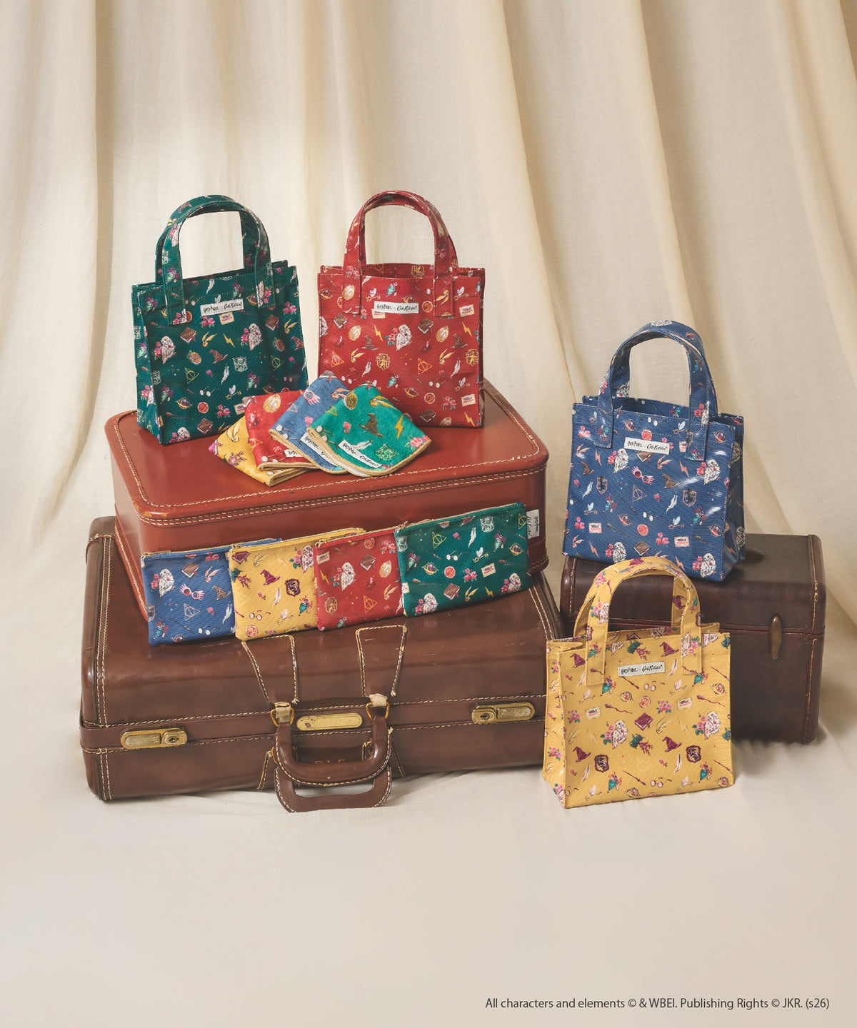 Harry Potter×Cath Kidstonタオルハンカチ Harry Potter Icons