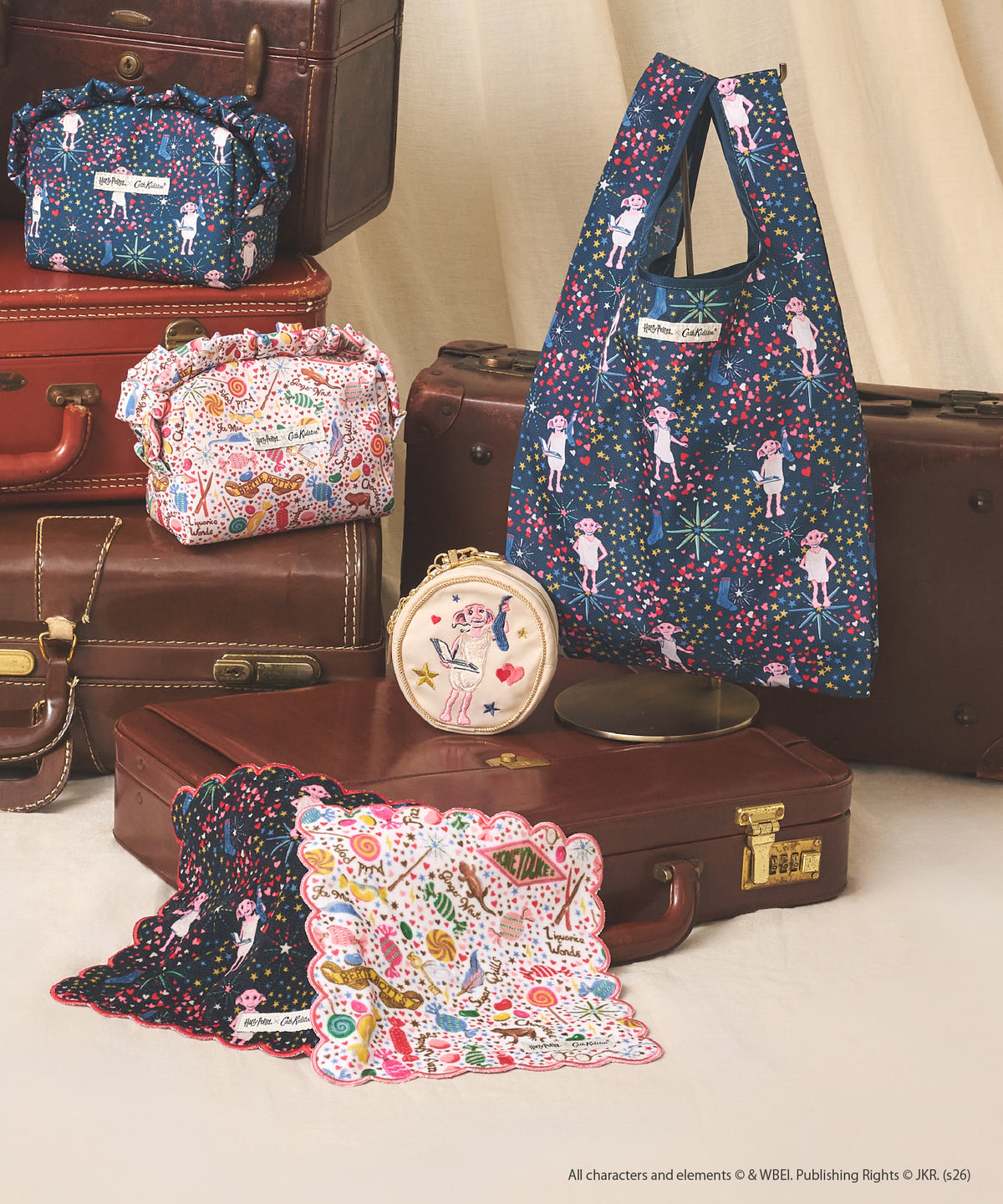 Harry Potter×Cath Kidstonスカラップタオルハンカチ