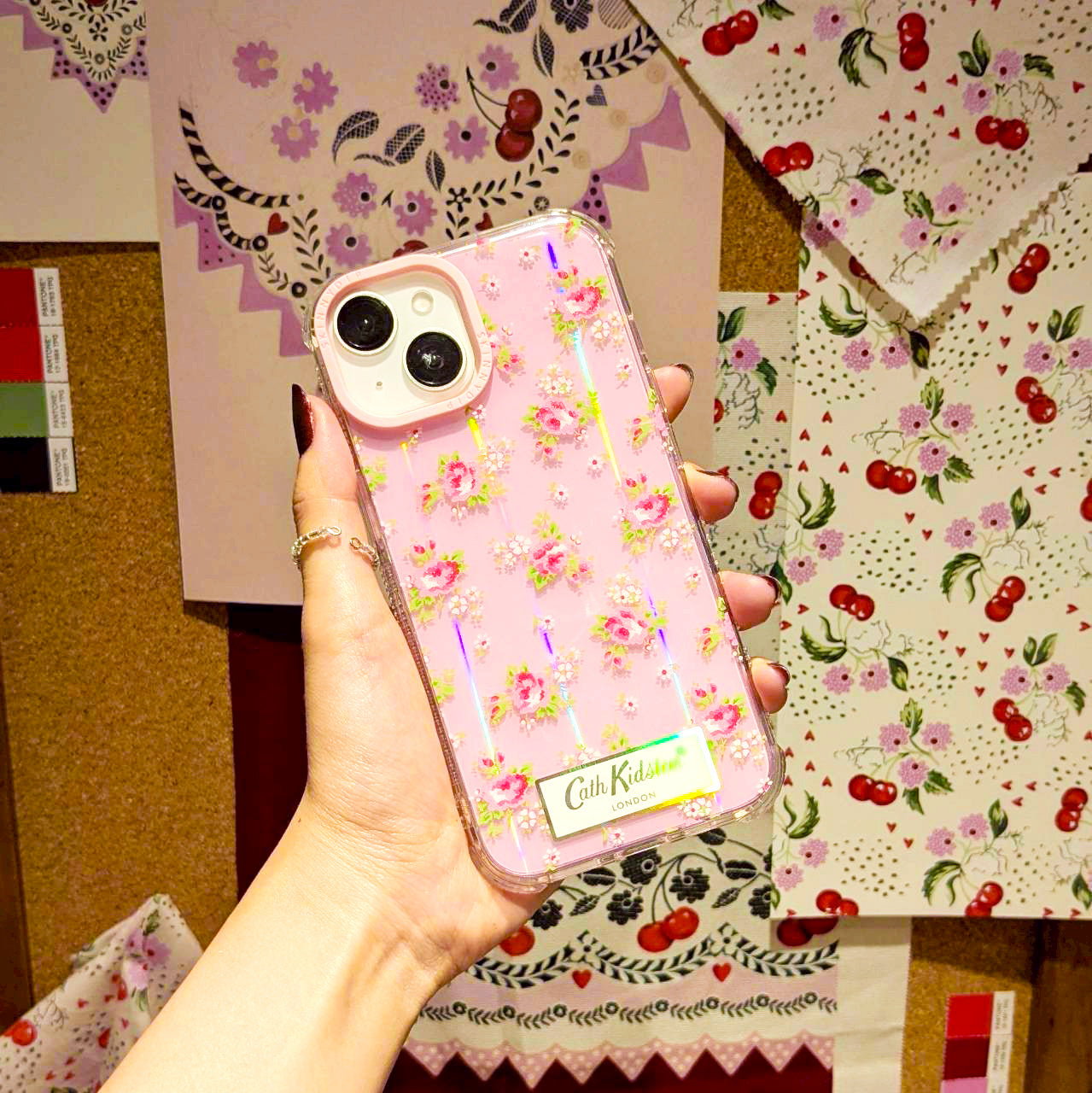 CK × SKINNYDIP iPhoneケース Pink Rose