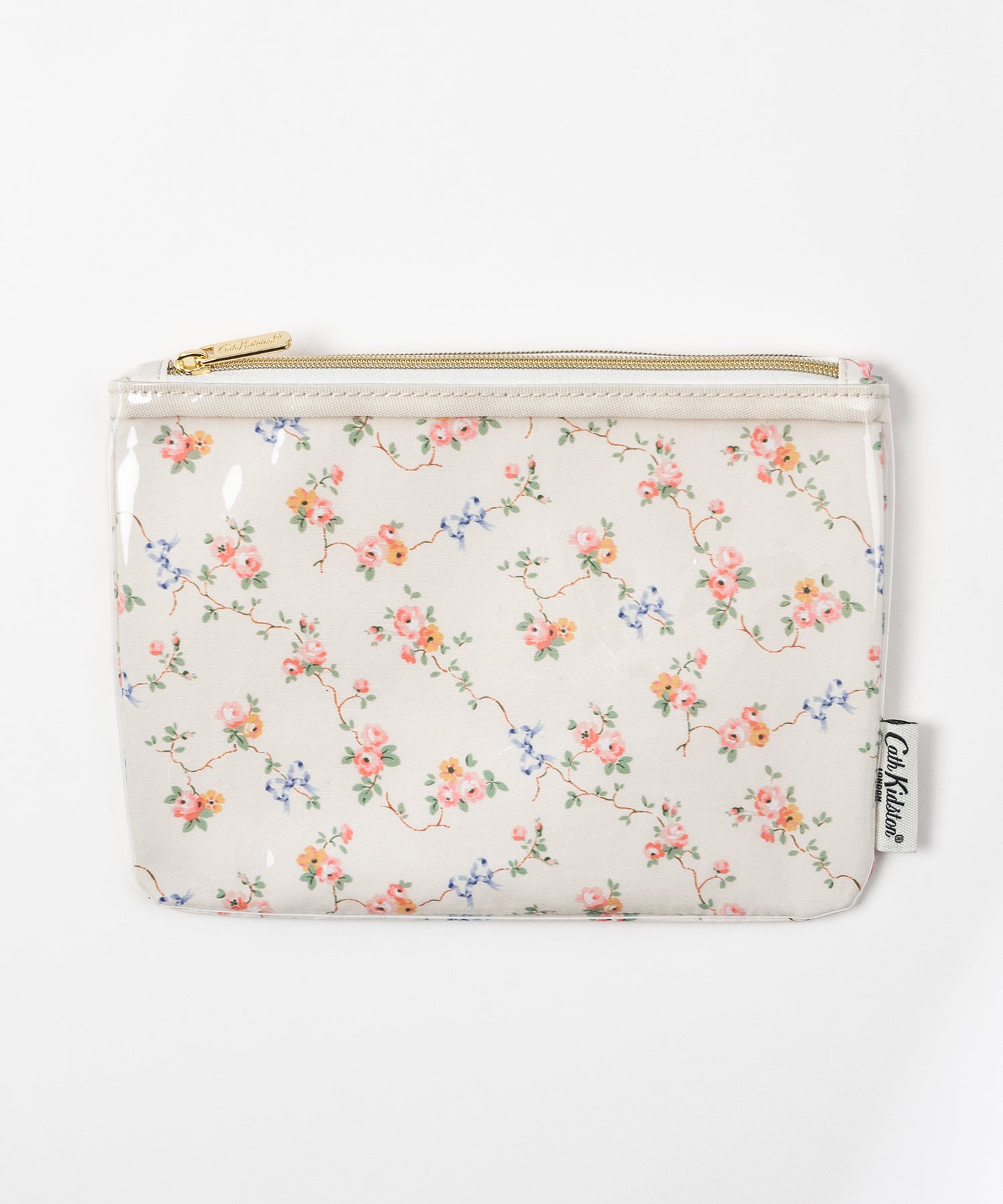 マルチポーチM ローズ&ボウズ | Cath Kidston 日本公式オンライン
