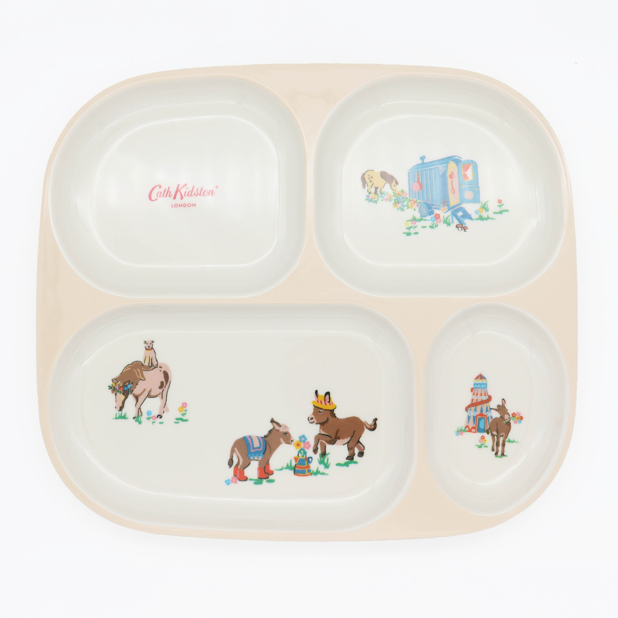 メラミンプレート DONKEYS | Cath Kidston 日本公式オンラインストア メラミンプレート DONKEYS | Cath Kidston 日本公式オンラインストア