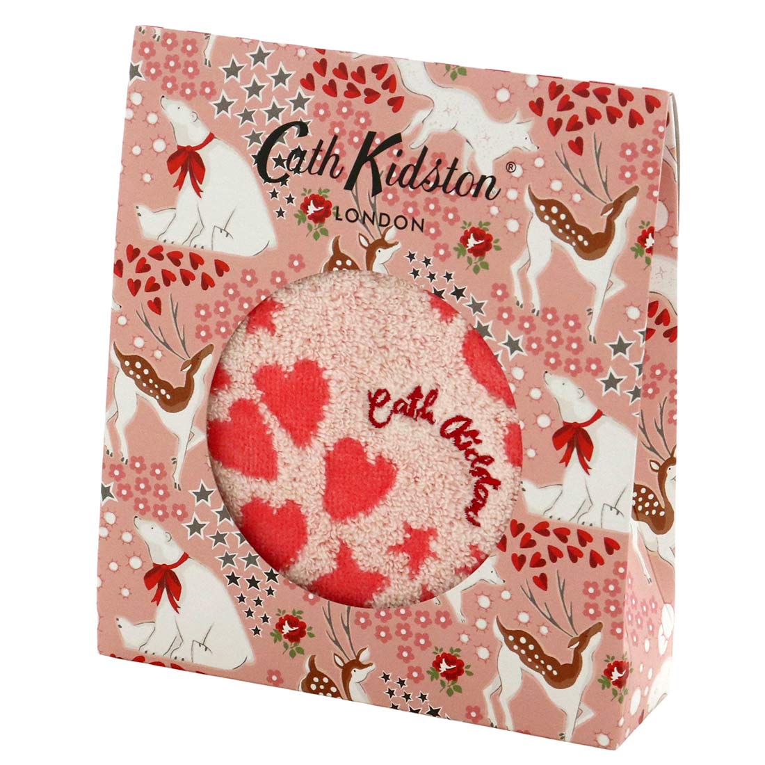 Cath Kidston ギフトBOX入りハンカチーフ アイボリー