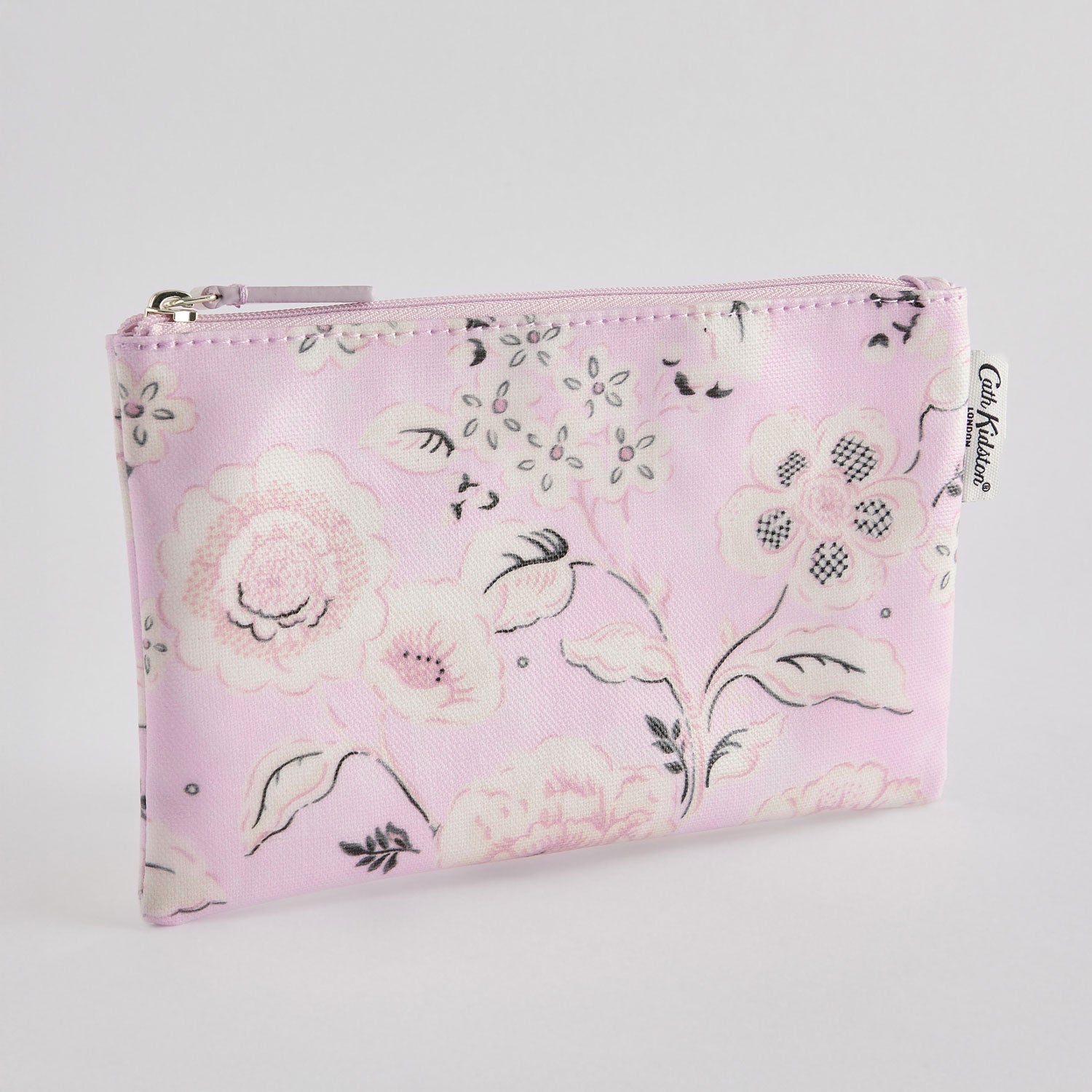 ジップド パース Decorated Floral