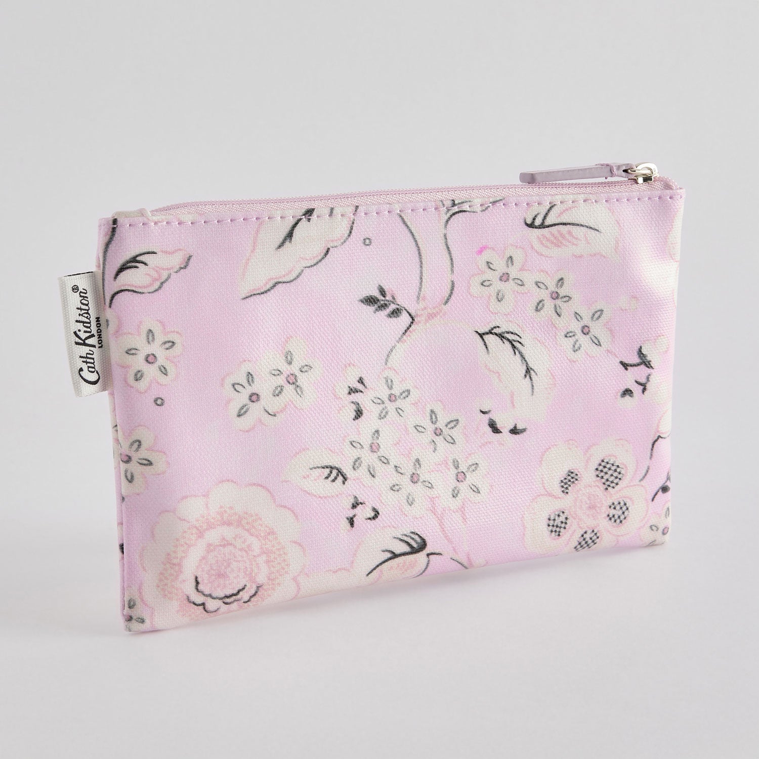 ジップド パース Decorated Floral