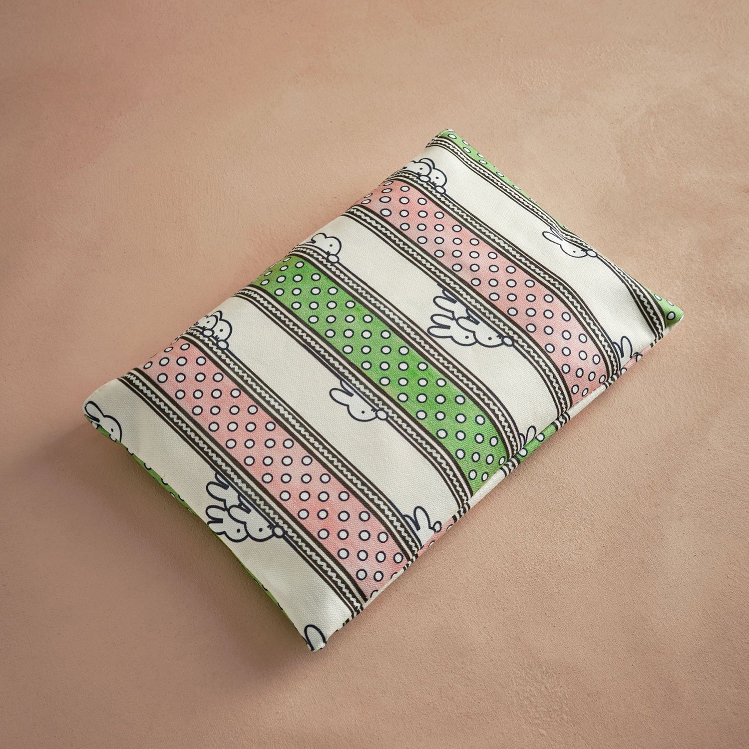 ミッフィー オーバーナイトバッグ Miffy Drawn Stripe