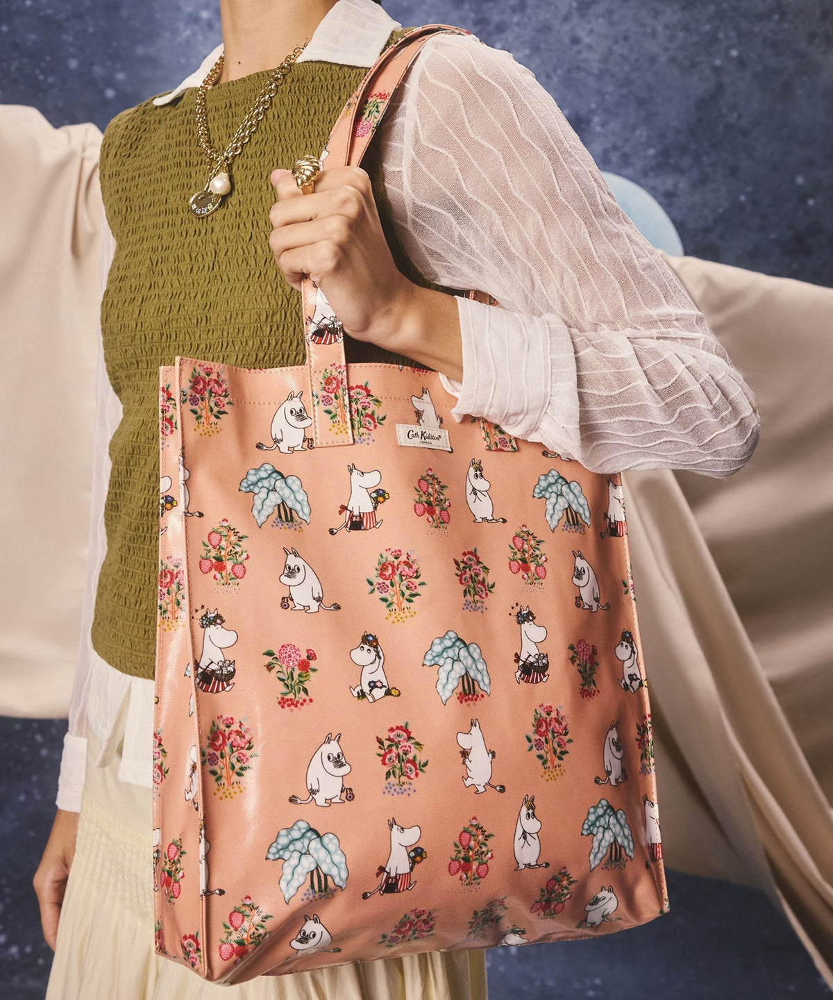 ムーミン ラージ ブックバッグ Moomin Bunches
