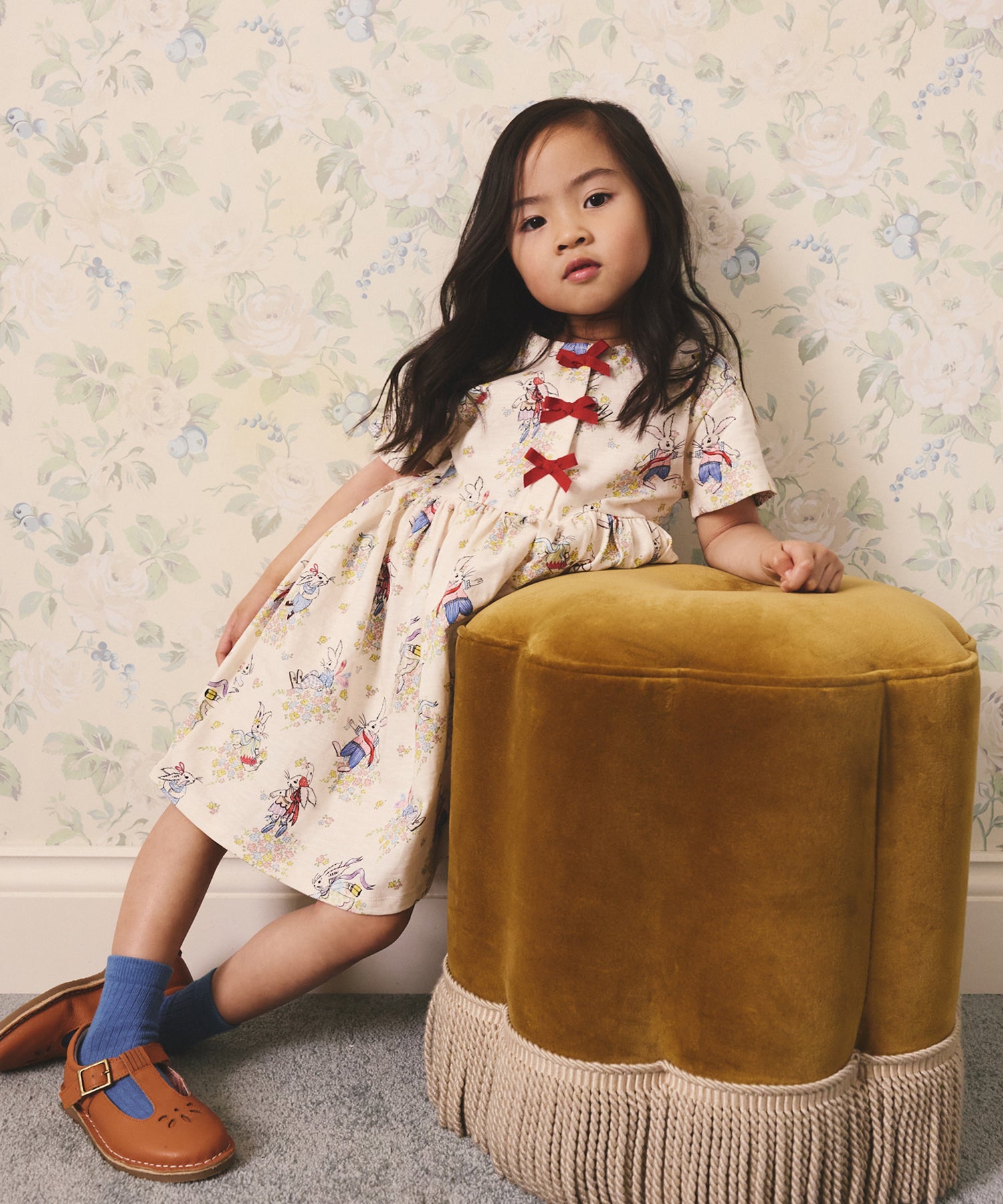 キッズ リボン ワンピース Easter Bunnies | Cath Kidston 日本公式