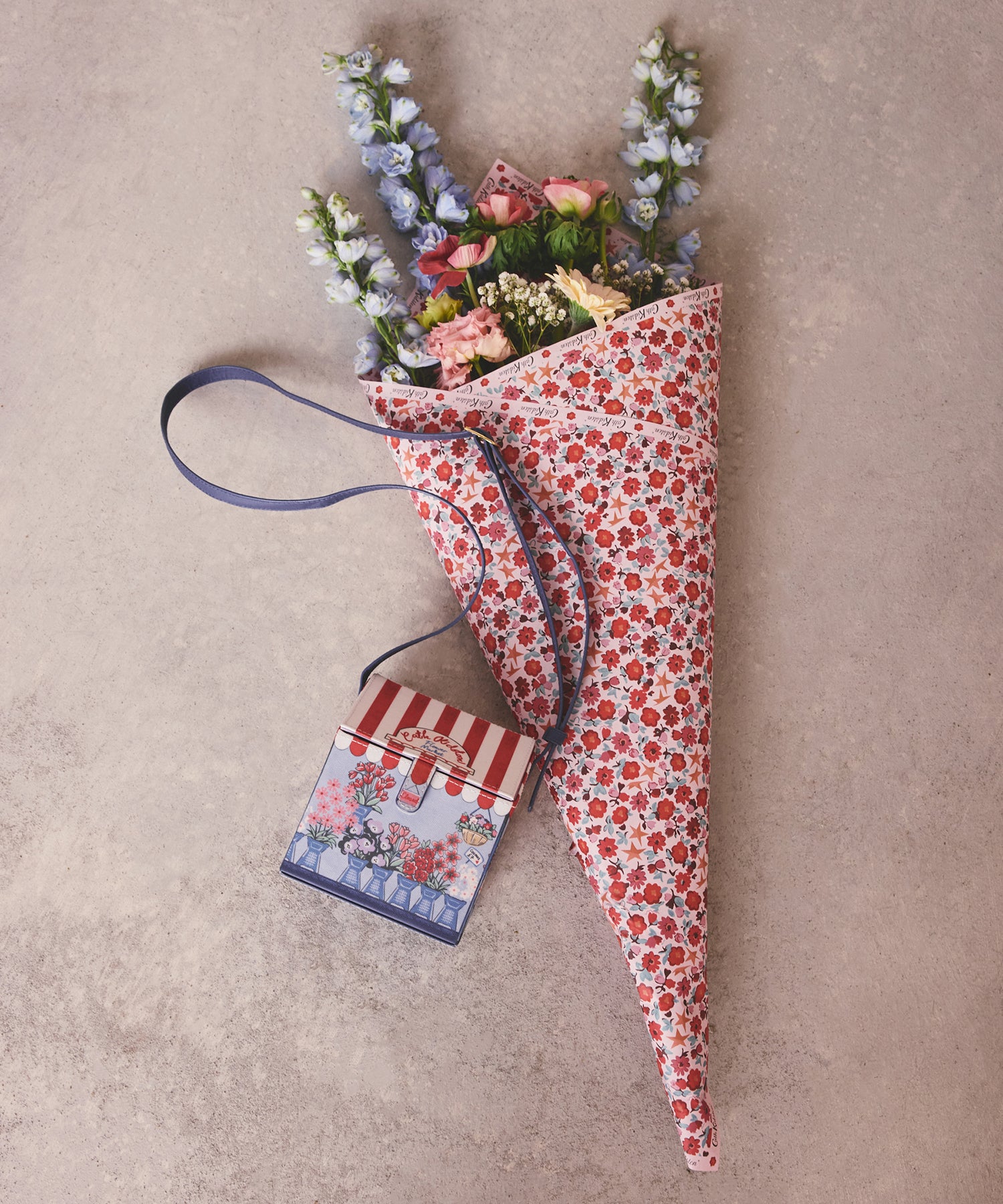 クロスボディバッグ Flower Market