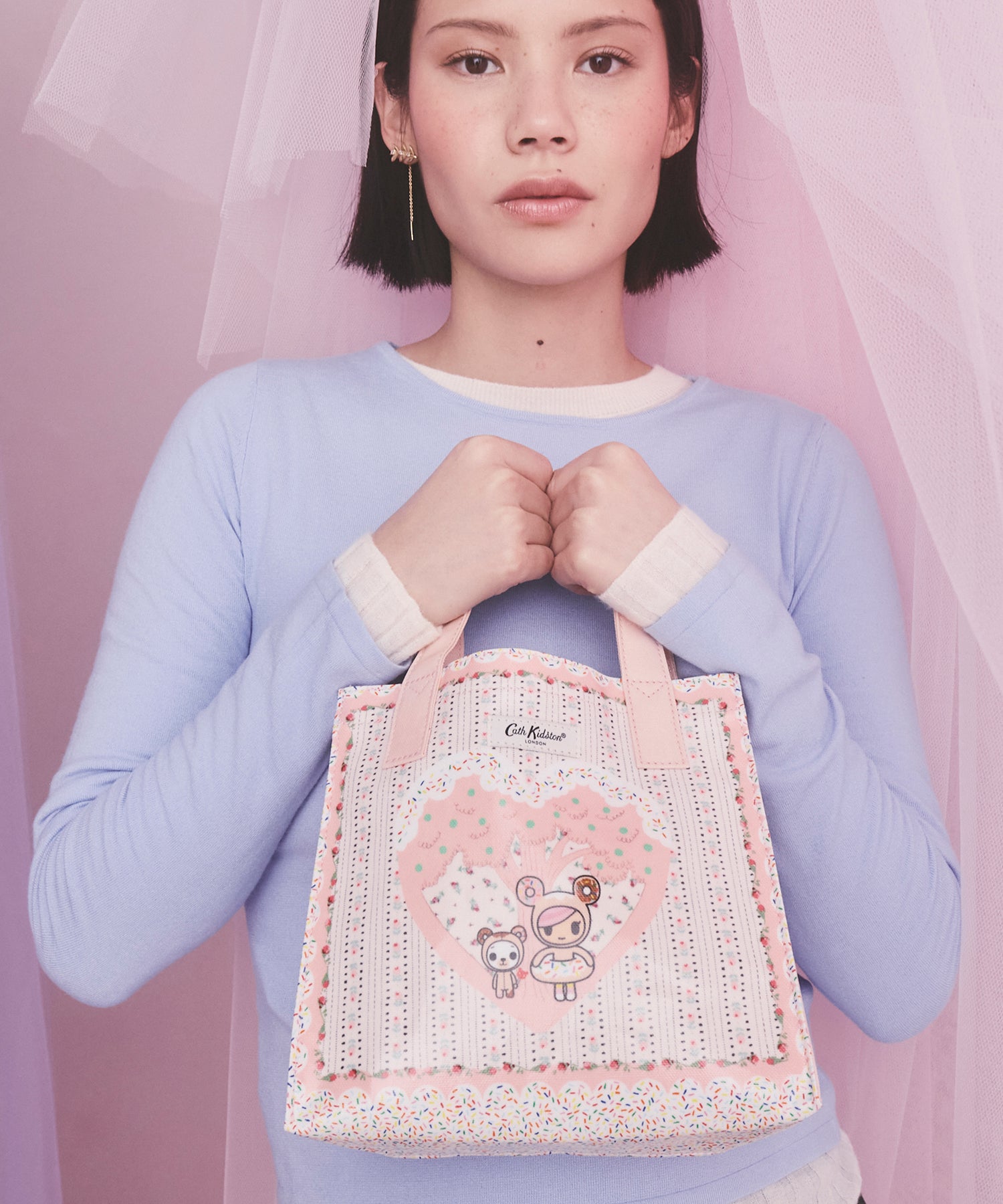 スモール ブックバッグ Tokidoki Town