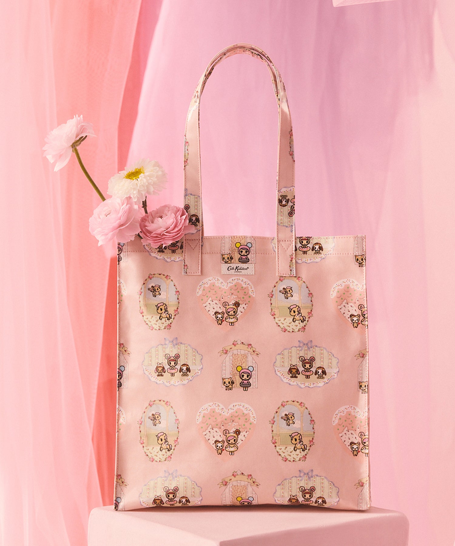 ラージ ブックバッグ Tokidoki Town