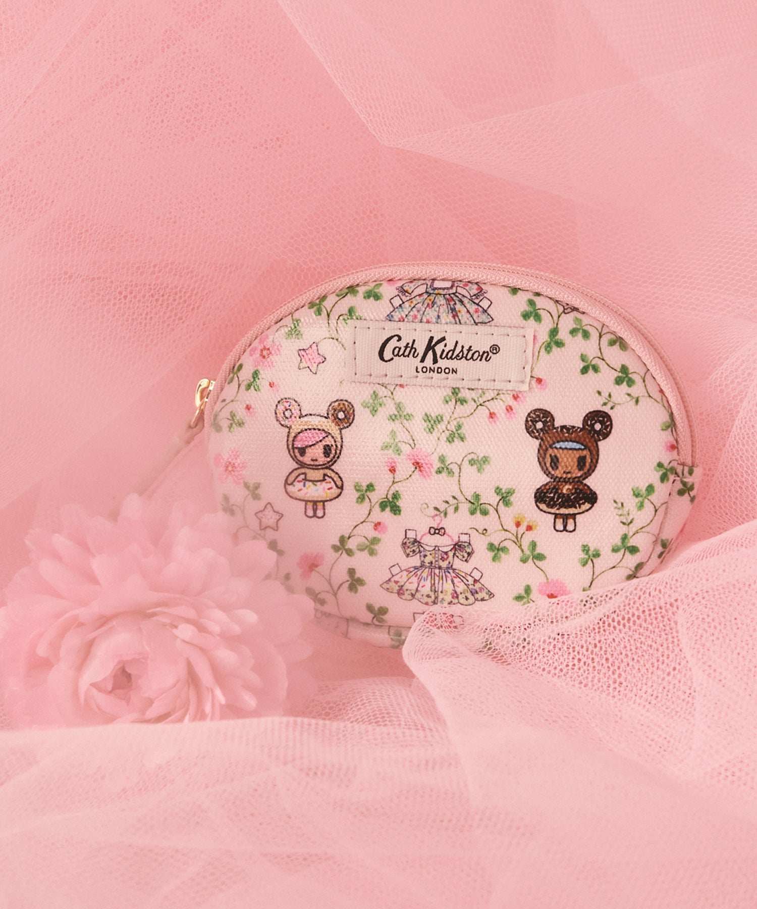 オーバル コイン パース Tokidoki Paper Dresses