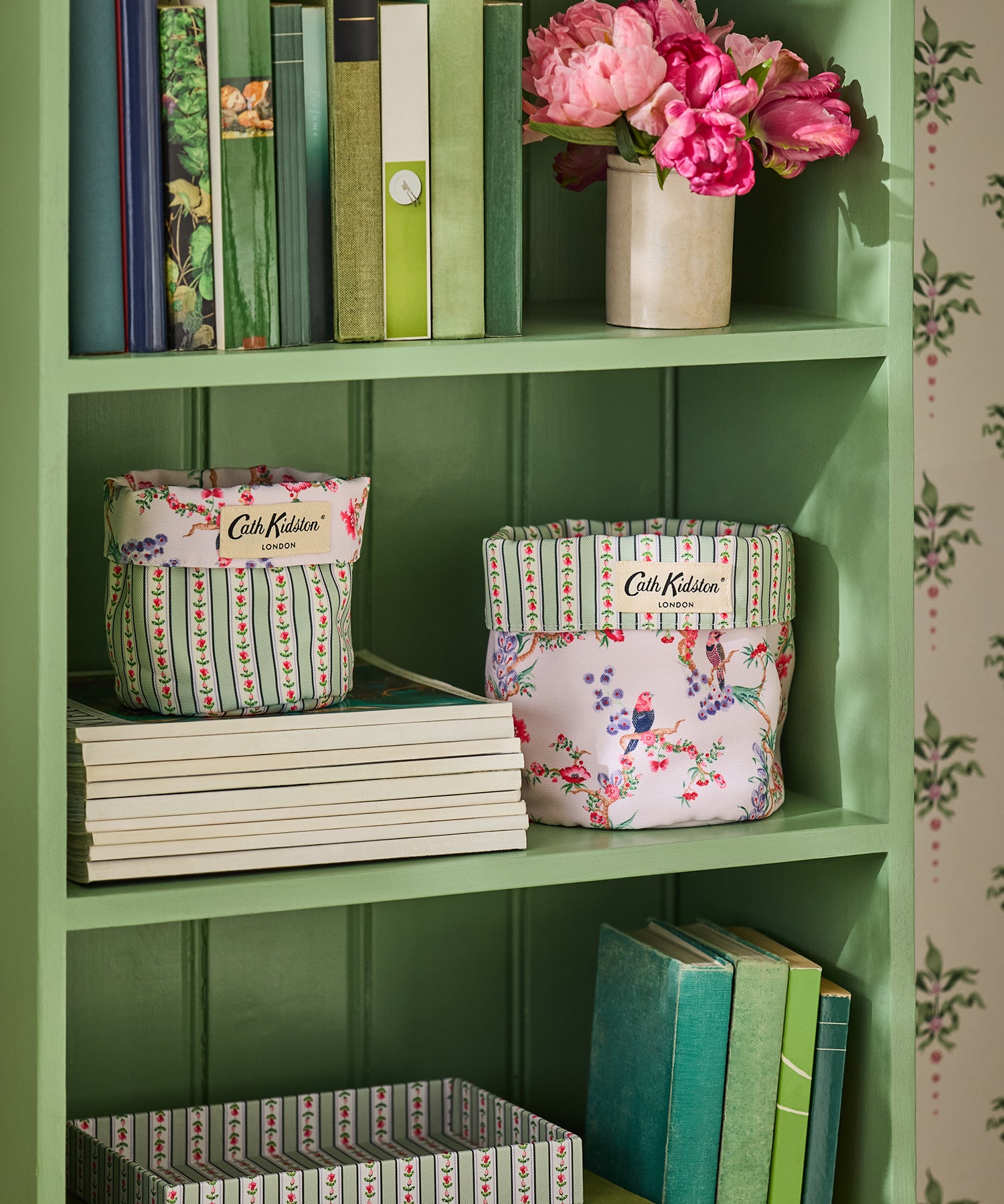 リバーシブル ストレージ 2個セット Birds