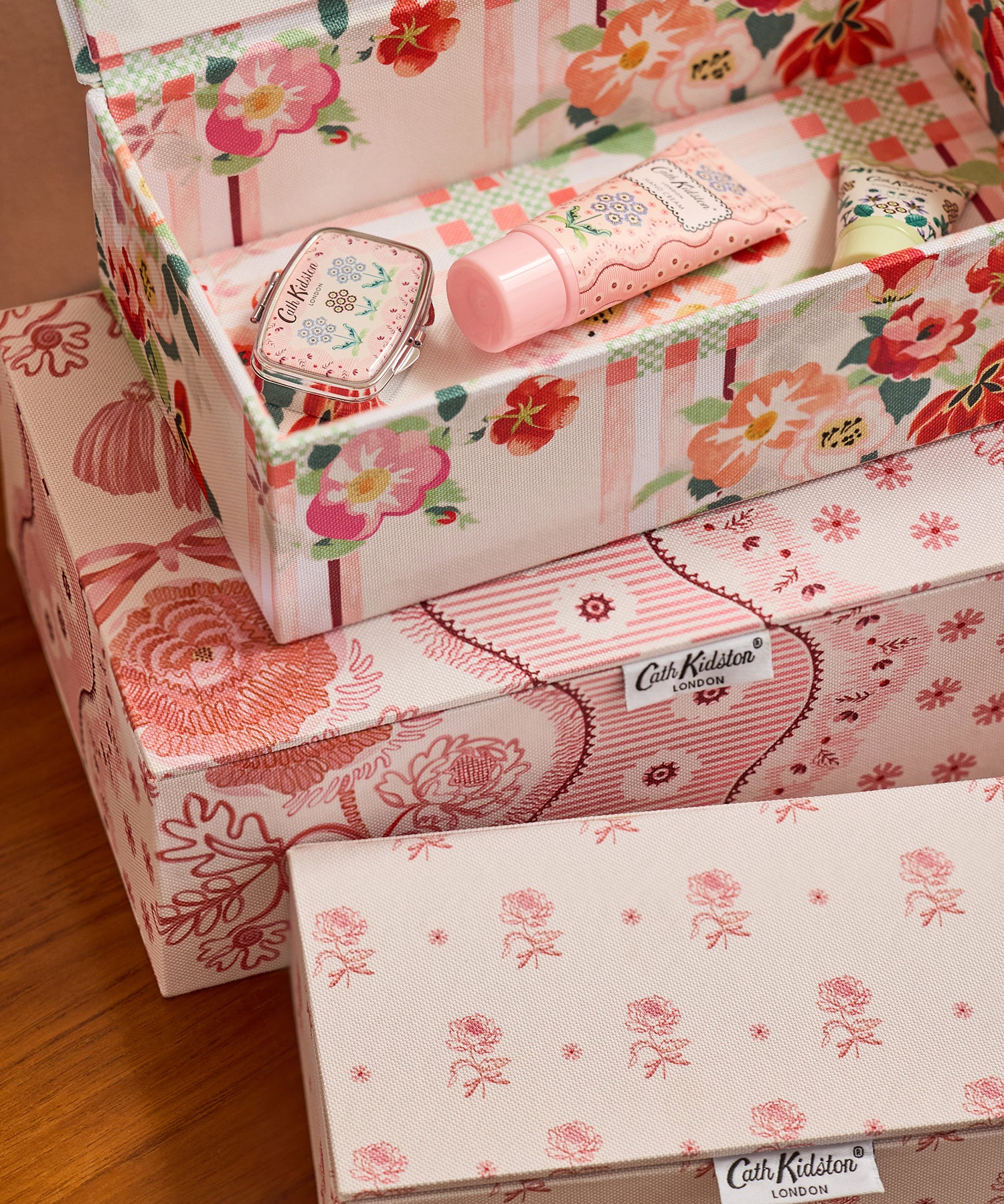 ストレージボックス 3点セット Spitalfields Silk