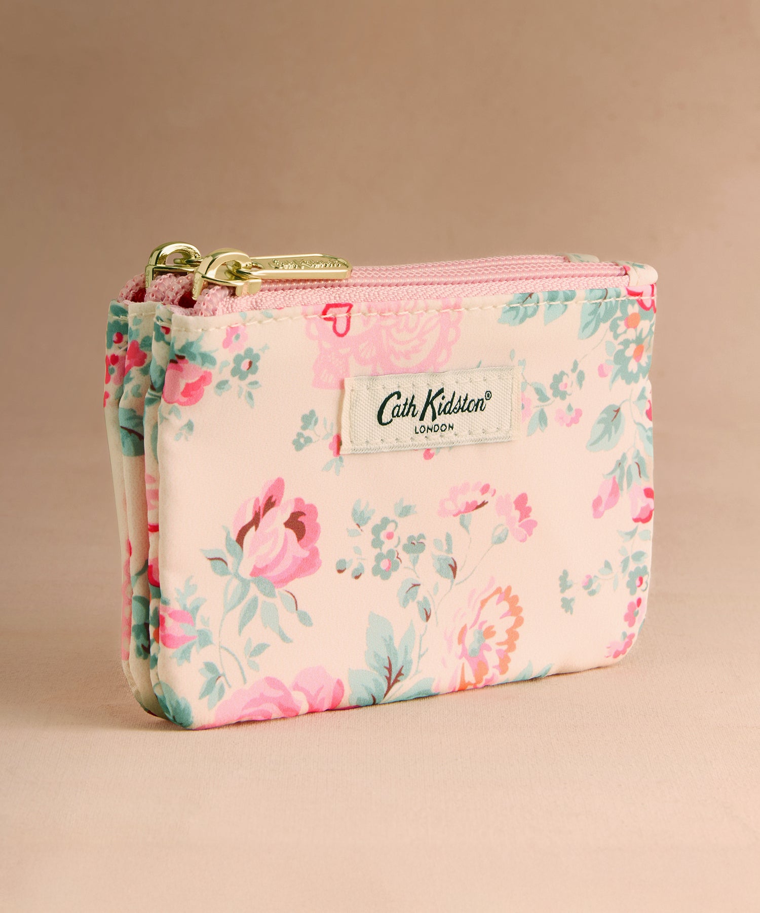 ダブル ジップドパース Hackney Rose