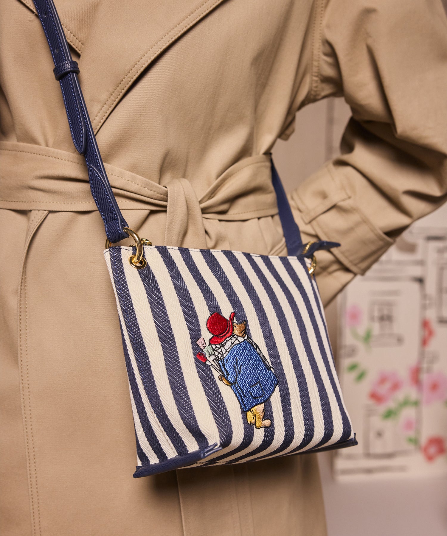 パディントン クロスボディバッグ Paddington Stripe