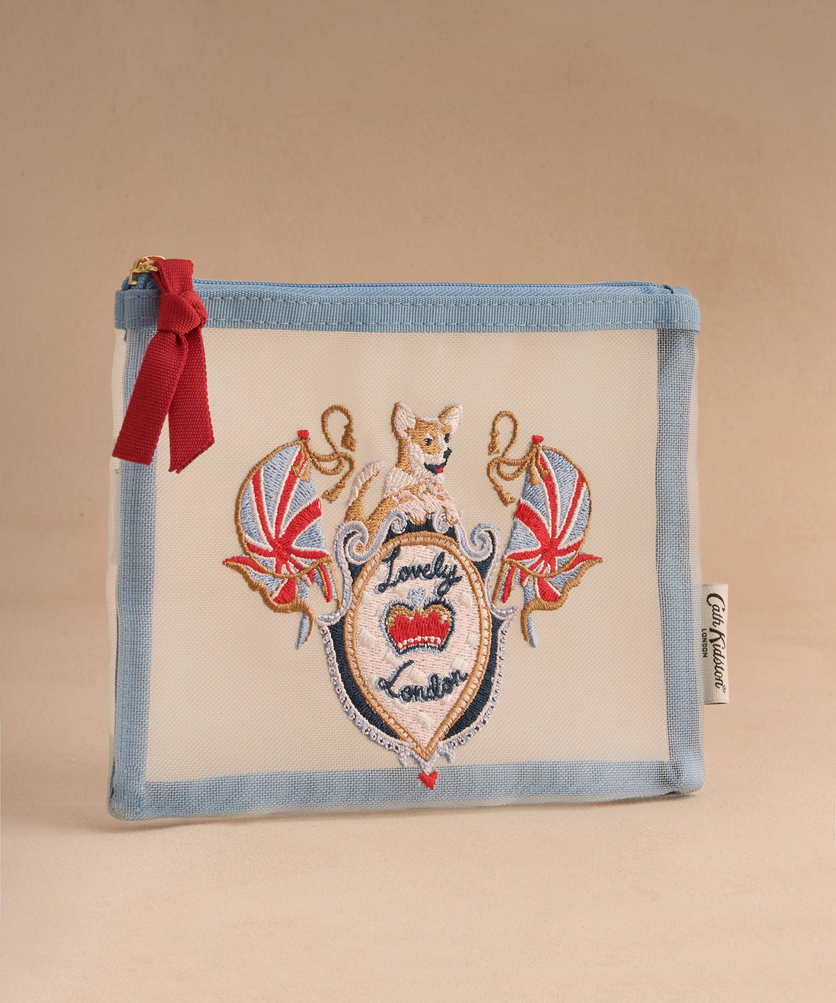 メッシュポーチ London Crest