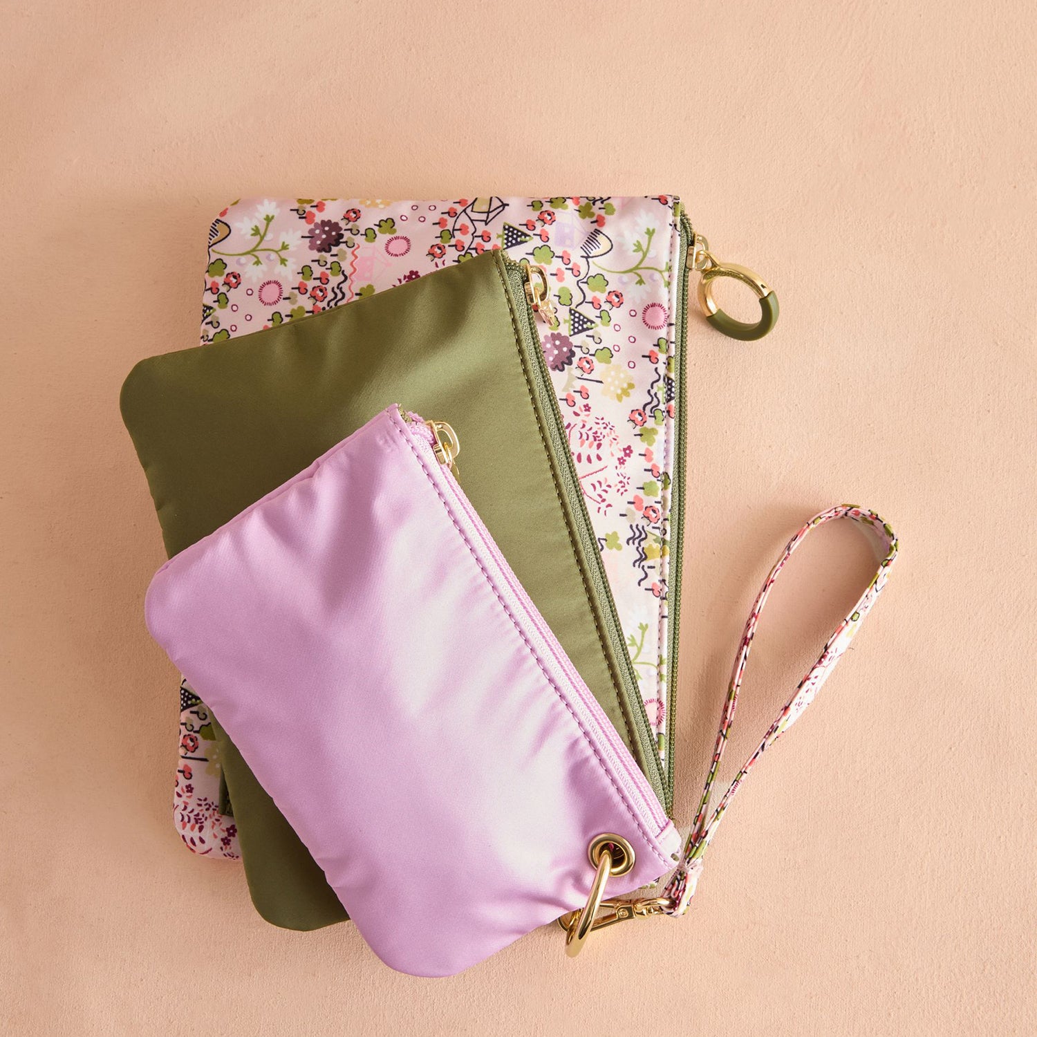 キャスキッドソン ☆ レザー ミニ ショルダーバッグ ピンク ポーチ Cath Kidston - キャスキッドソン ☆ レザー ミニ ショルダーバッグ