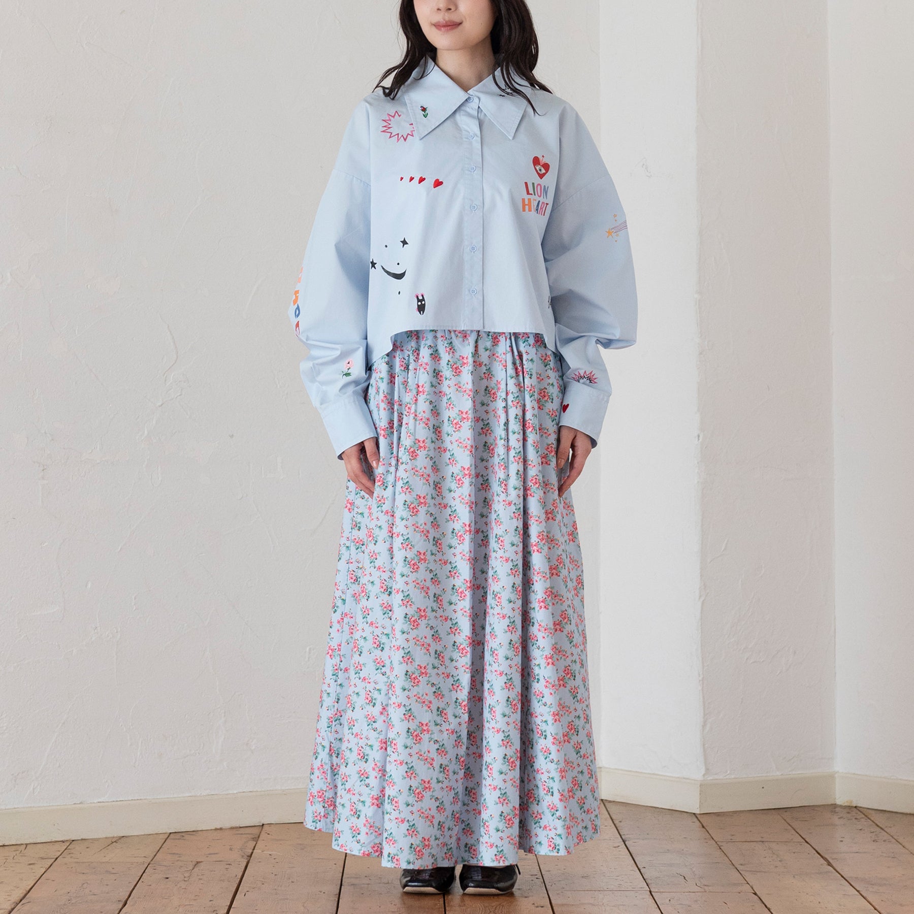 ギャザースカート