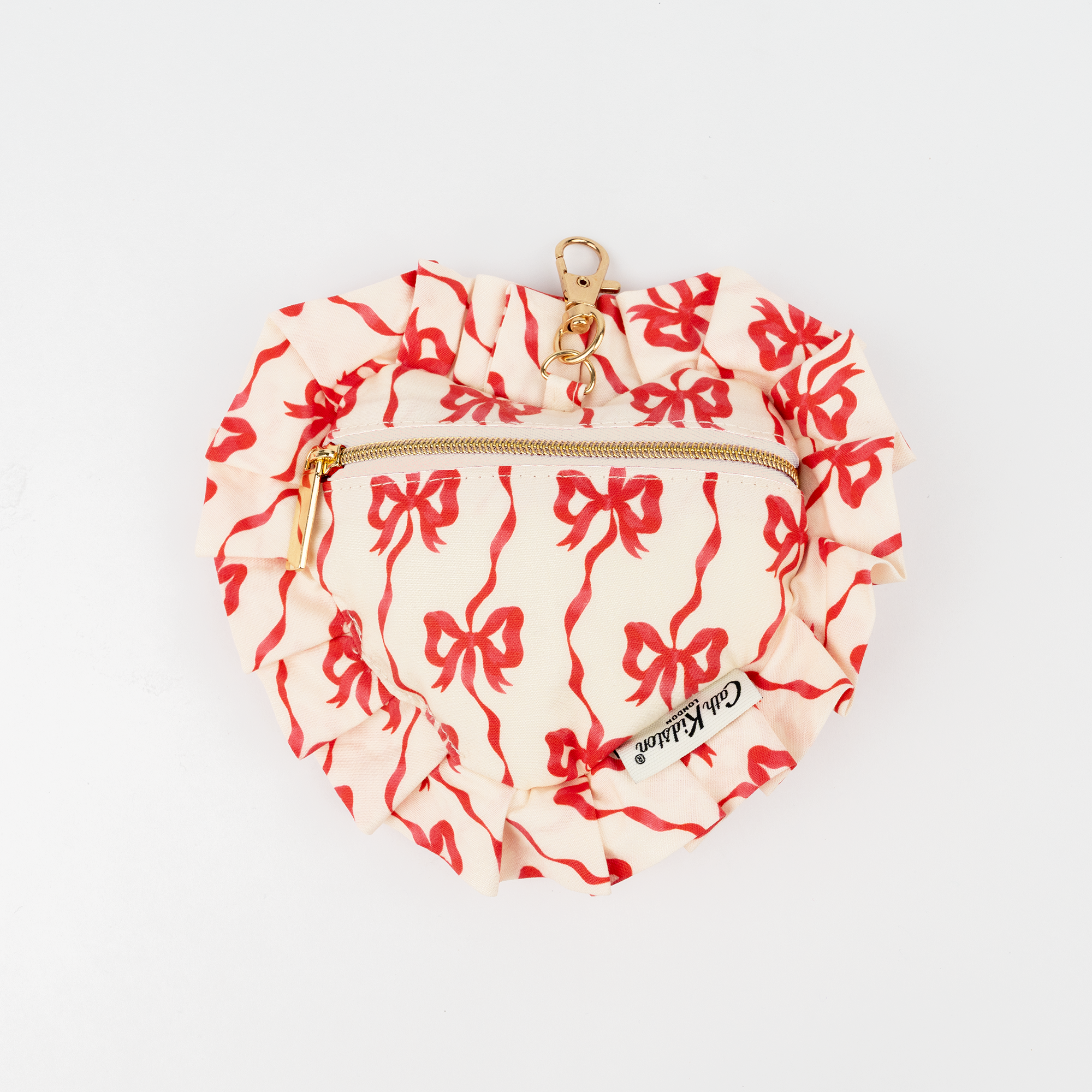 ハートフリルポーチチャーム