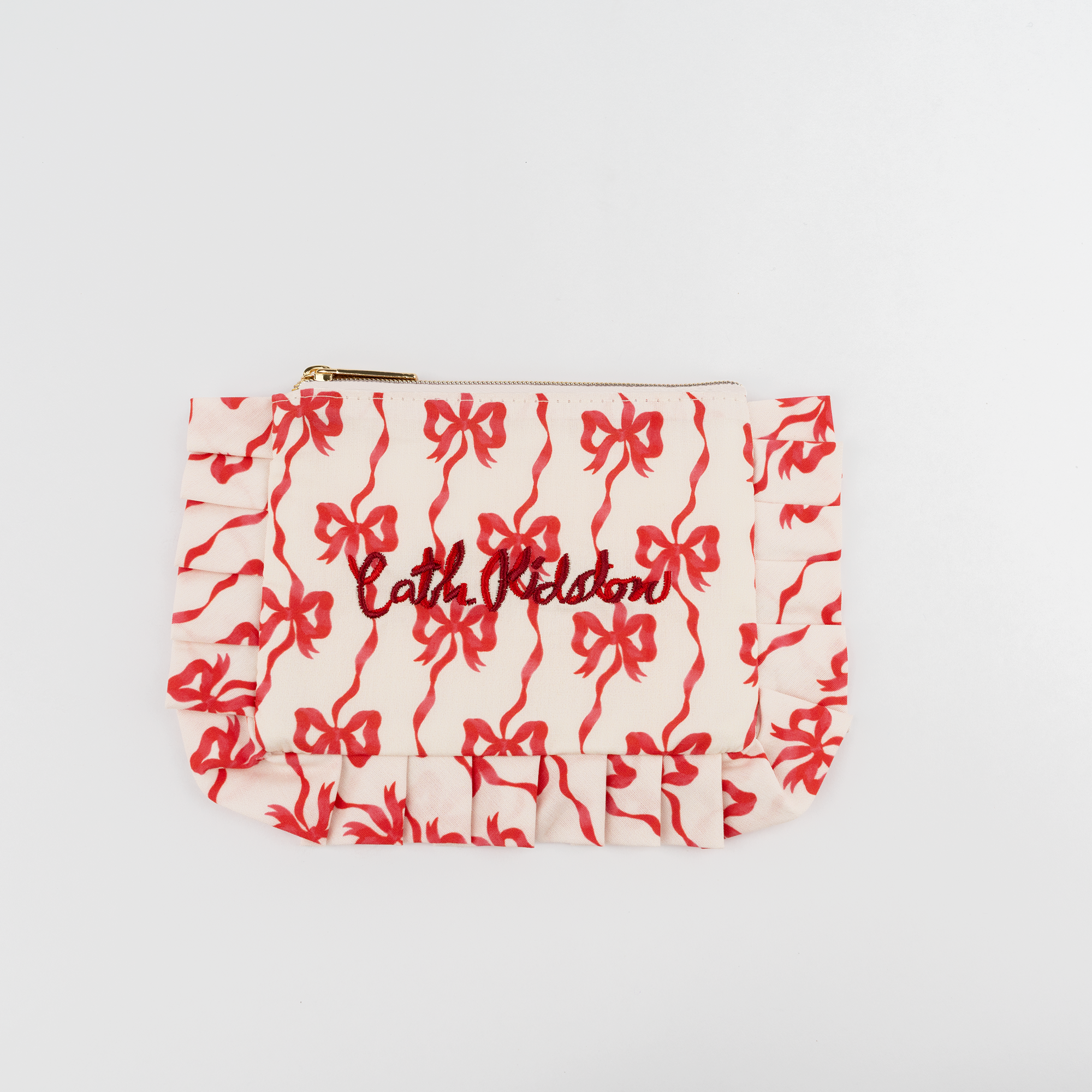 フリルティッシュポーチ